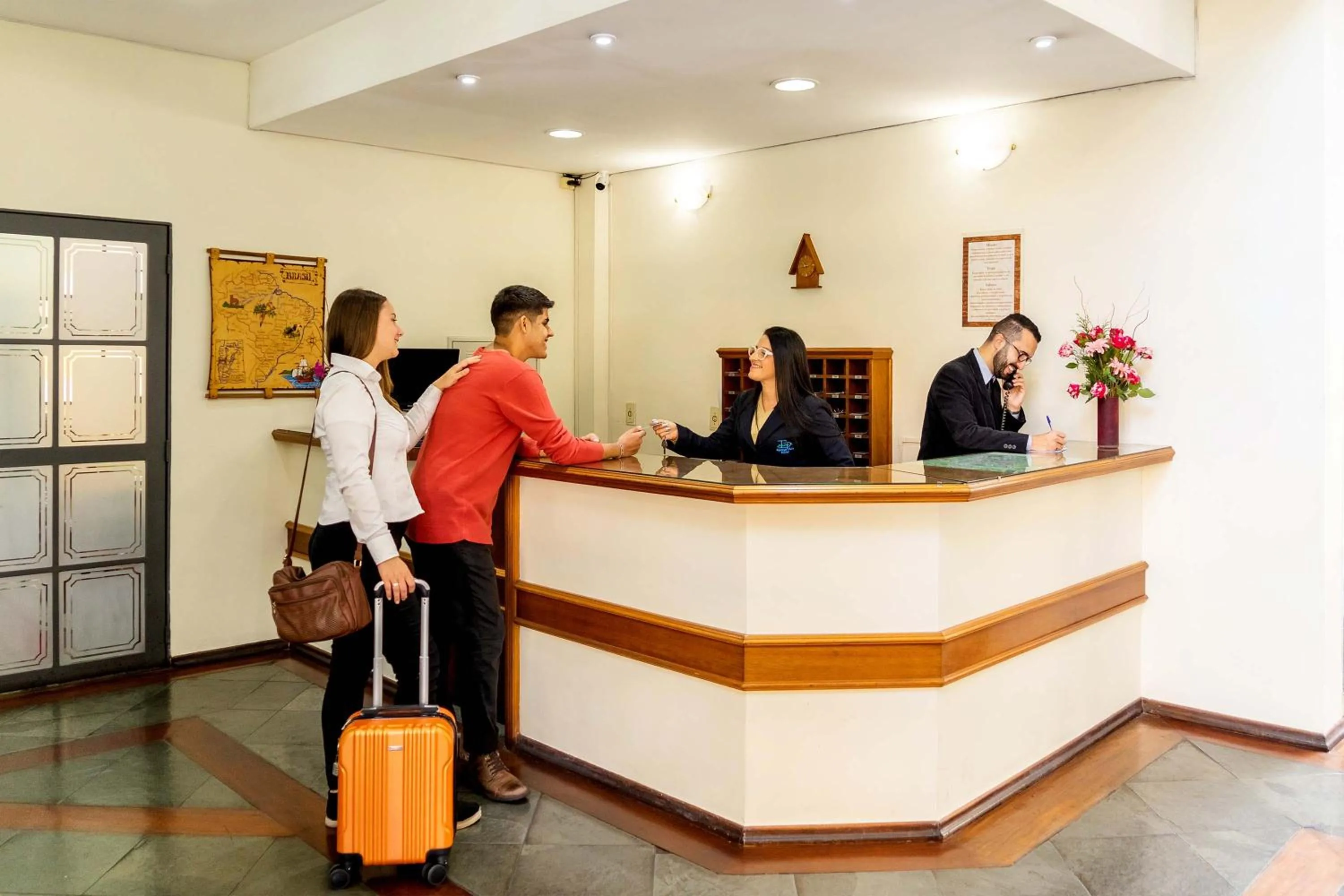 Staff in Itapetinga Hotel