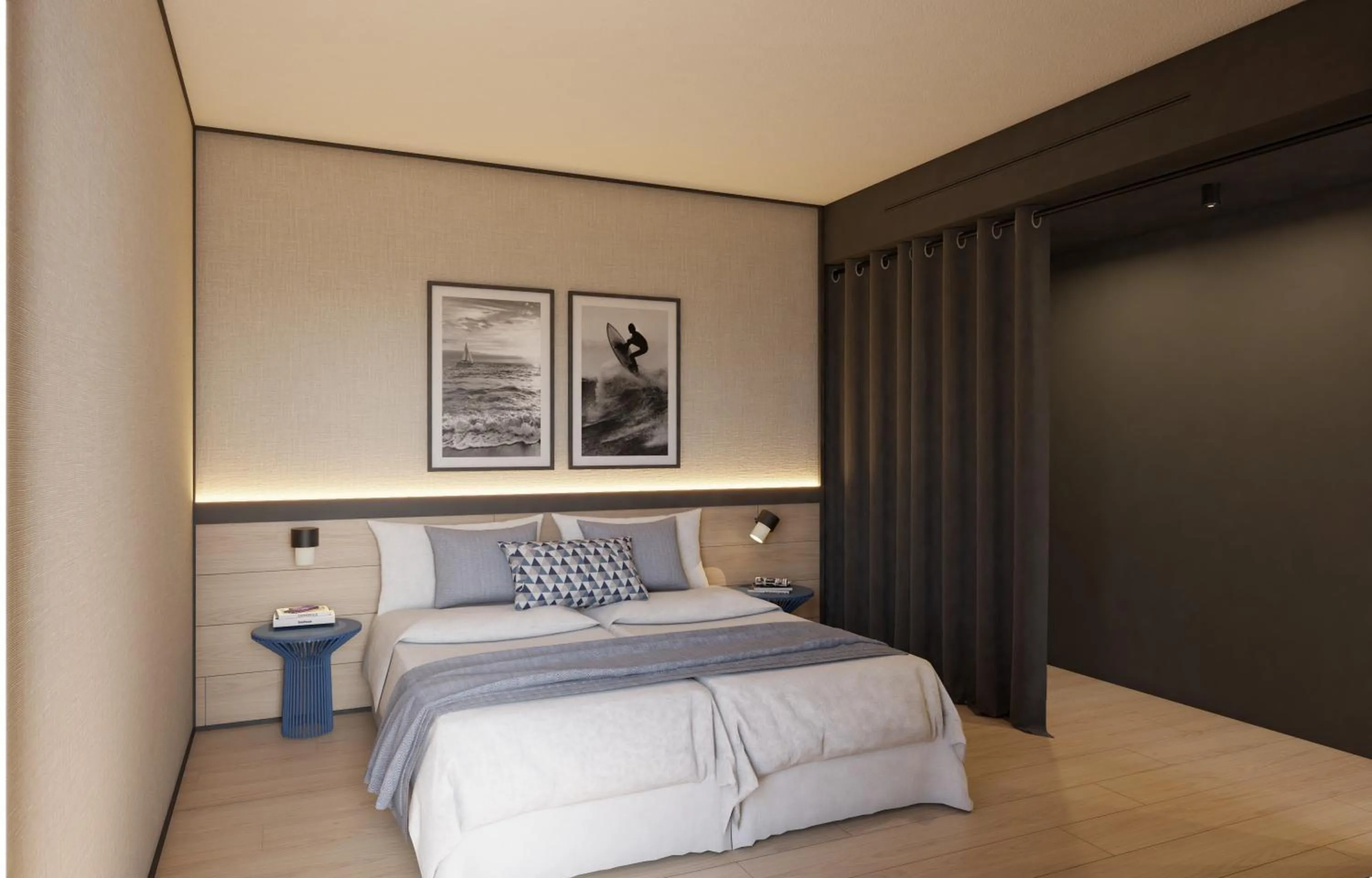 Bed in Hotel Lis Mallorca