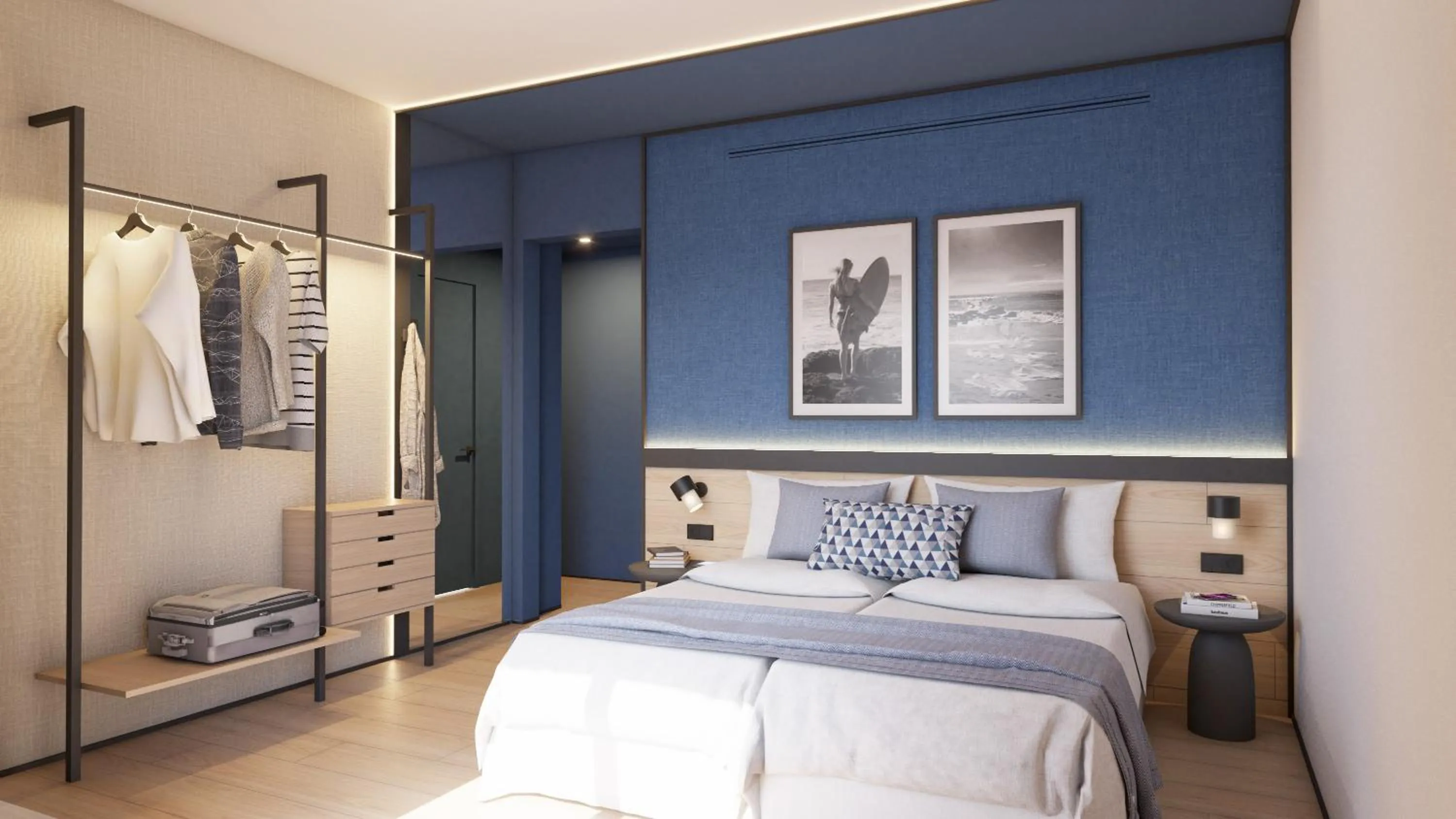 Bed in Hotel Lis Mallorca