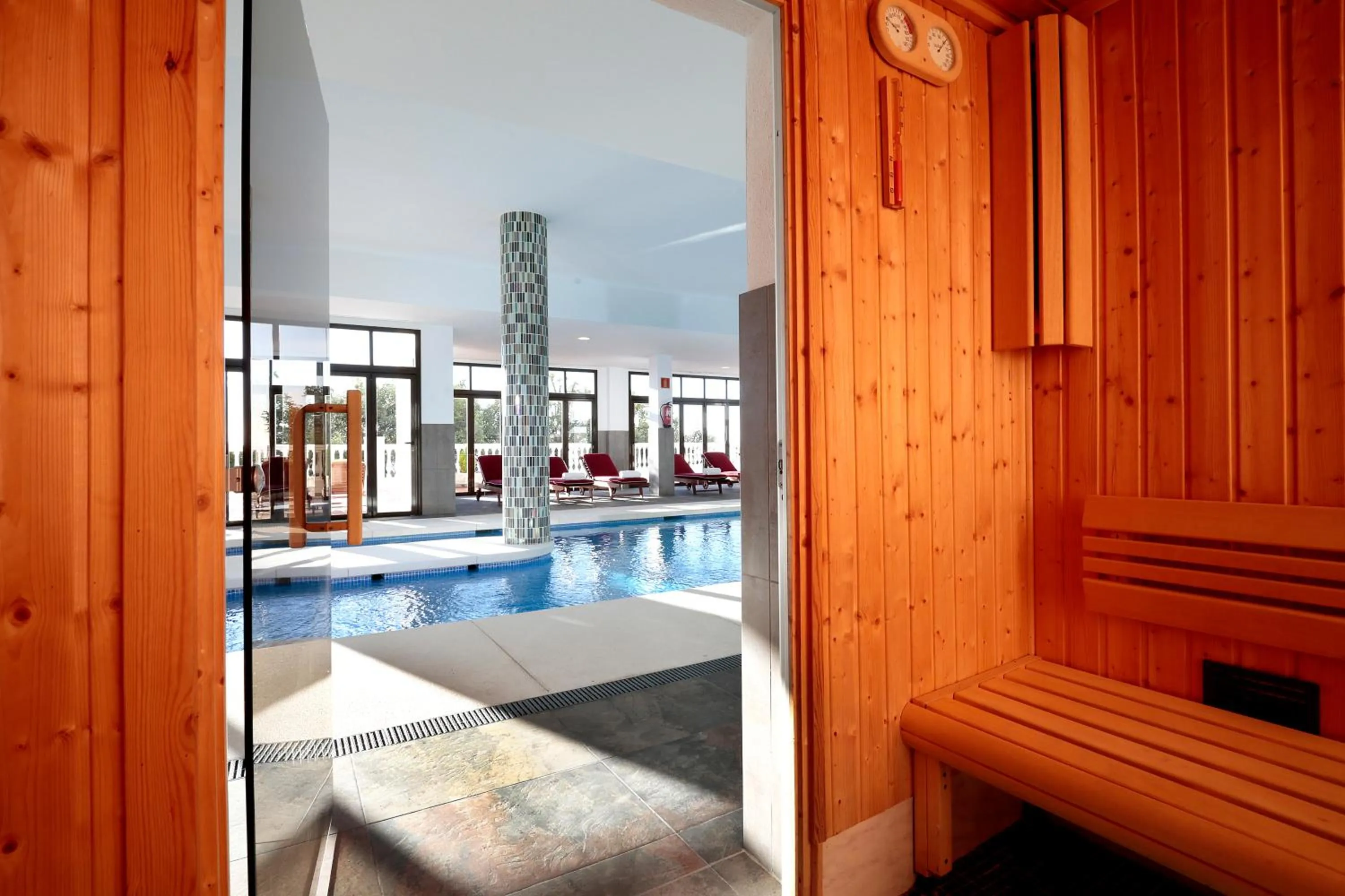 Sauna in Macdonald La Ermita Resort