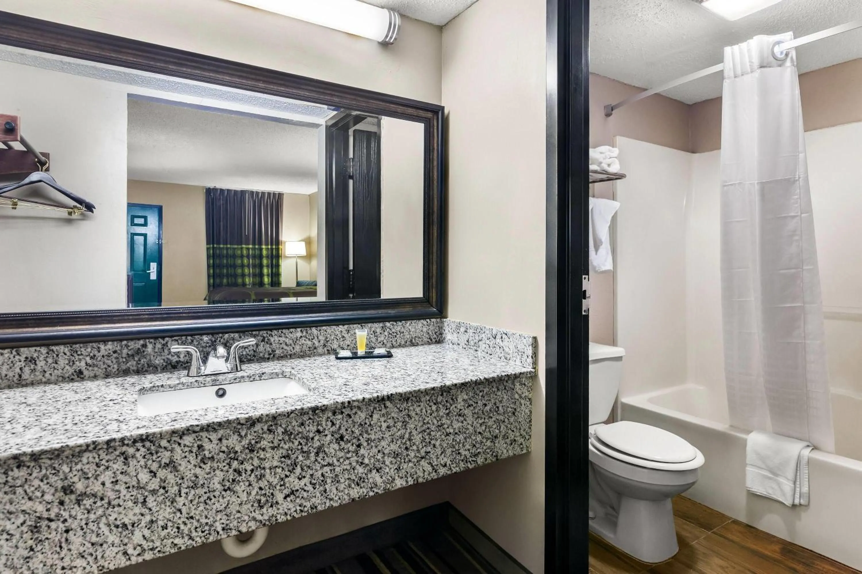 Bathroom in Super 8 by Wyndham Columbia