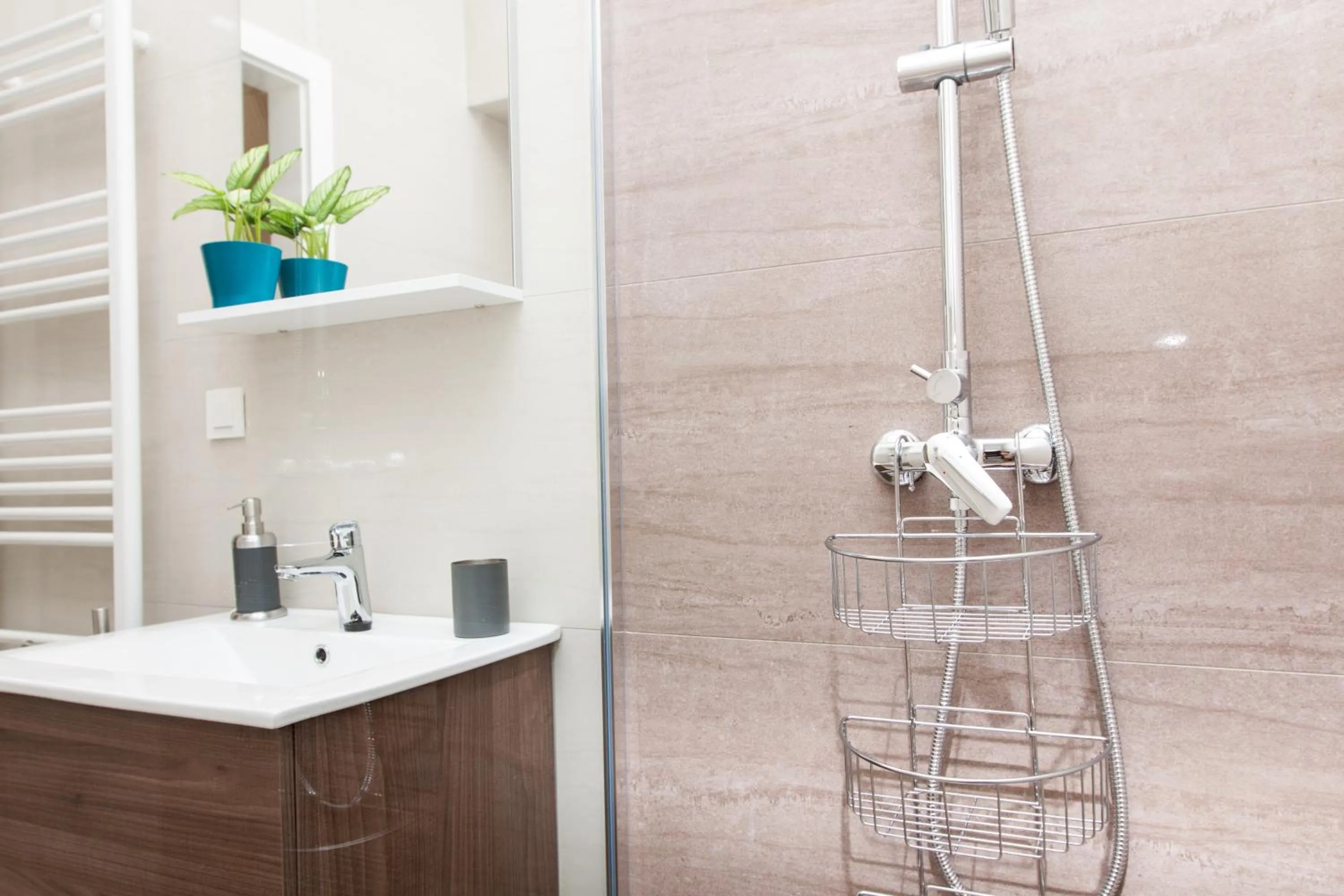 Bathroom in Luxury Main Square Apartments