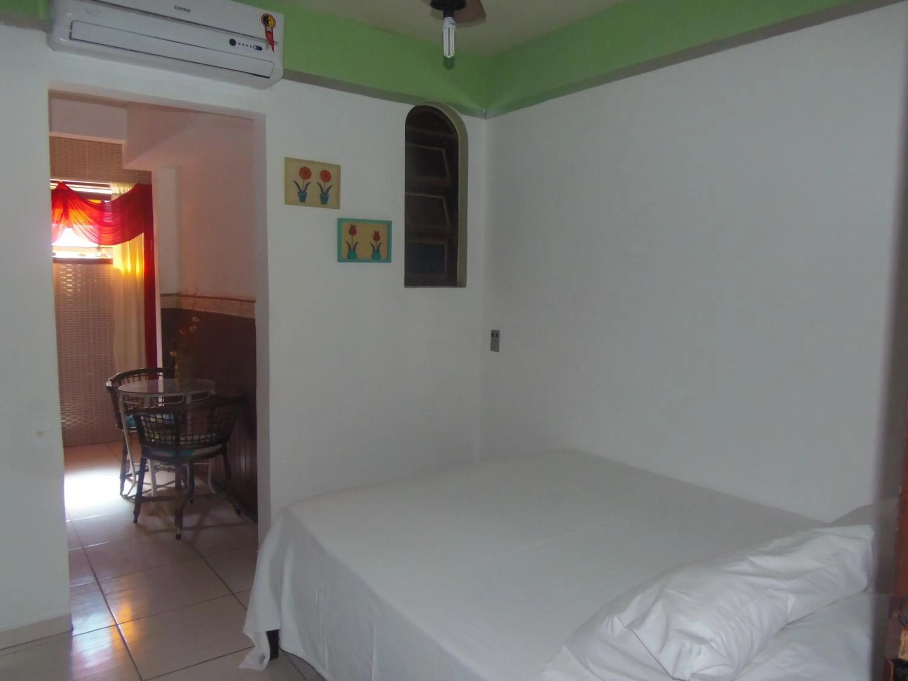 Bed in Pousada Paraguaya