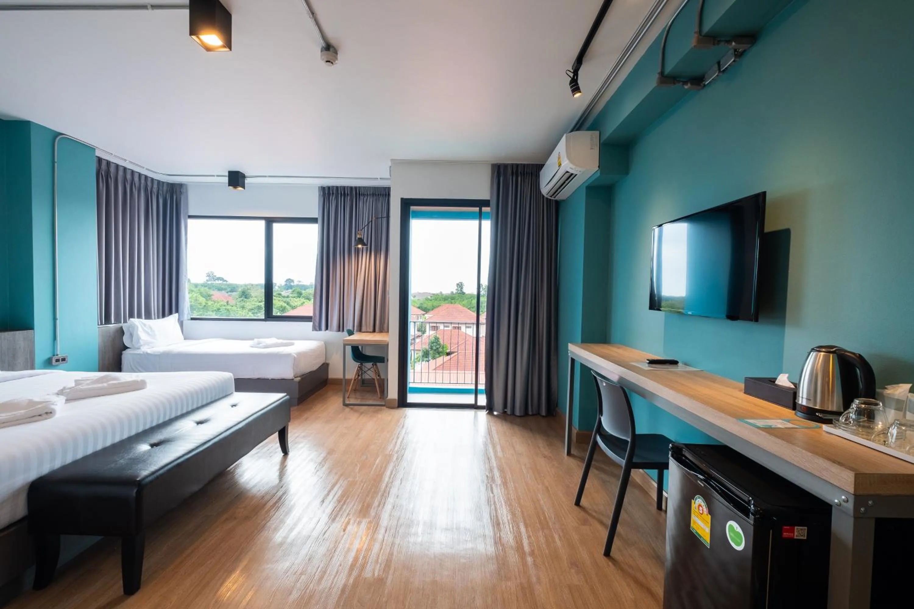 Bedroom, Bed in S.22 Hotel Suratthani