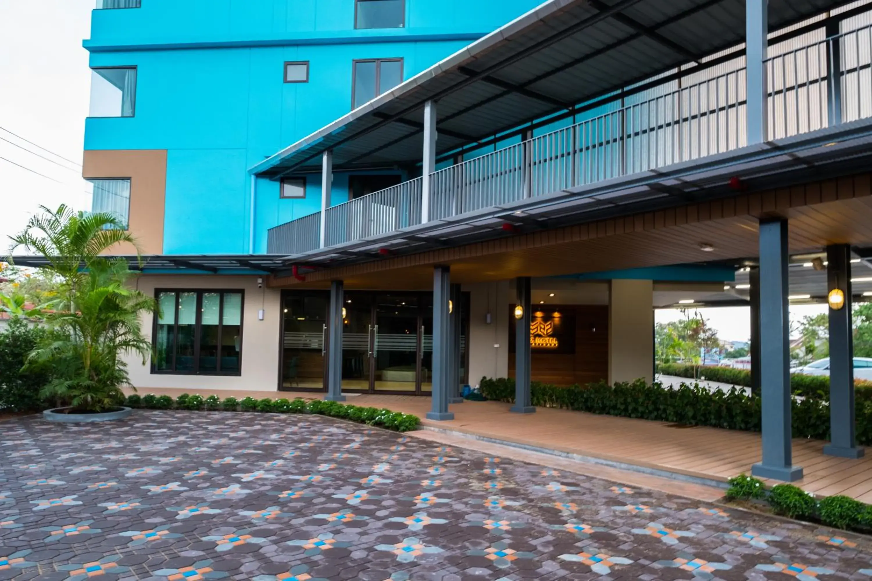 Property building in S.22 Hotel Suratthani Property building in S.22 Hotel Suratthani