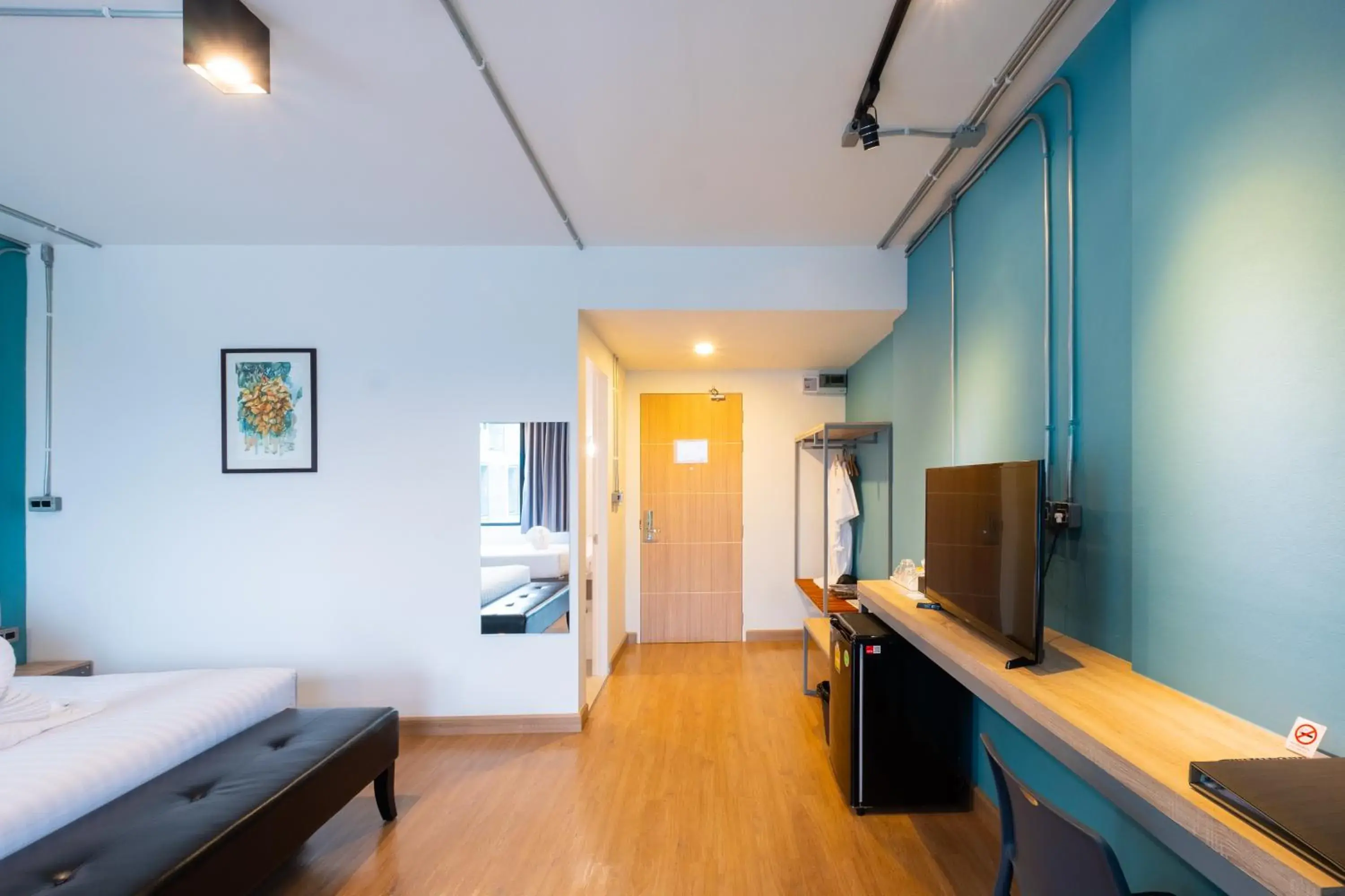 Bedroom, Bed in S.22 Hotel Suratthani Bedroom, Bed in S.22 Hotel Suratthani