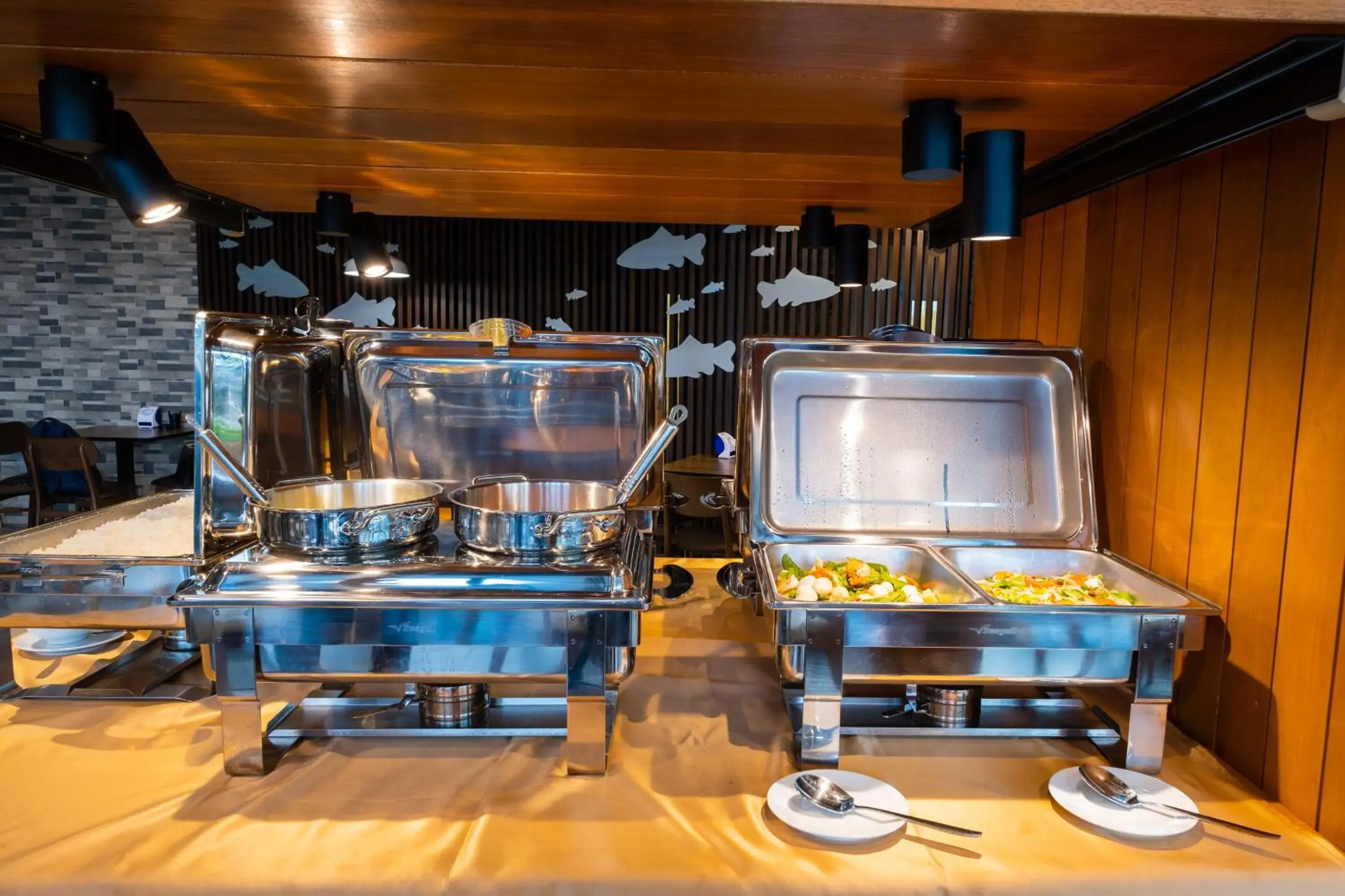 Buffet breakfast in S.22 Hotel Suratthani Buffet breakfast in S.22 Hotel Suratthani