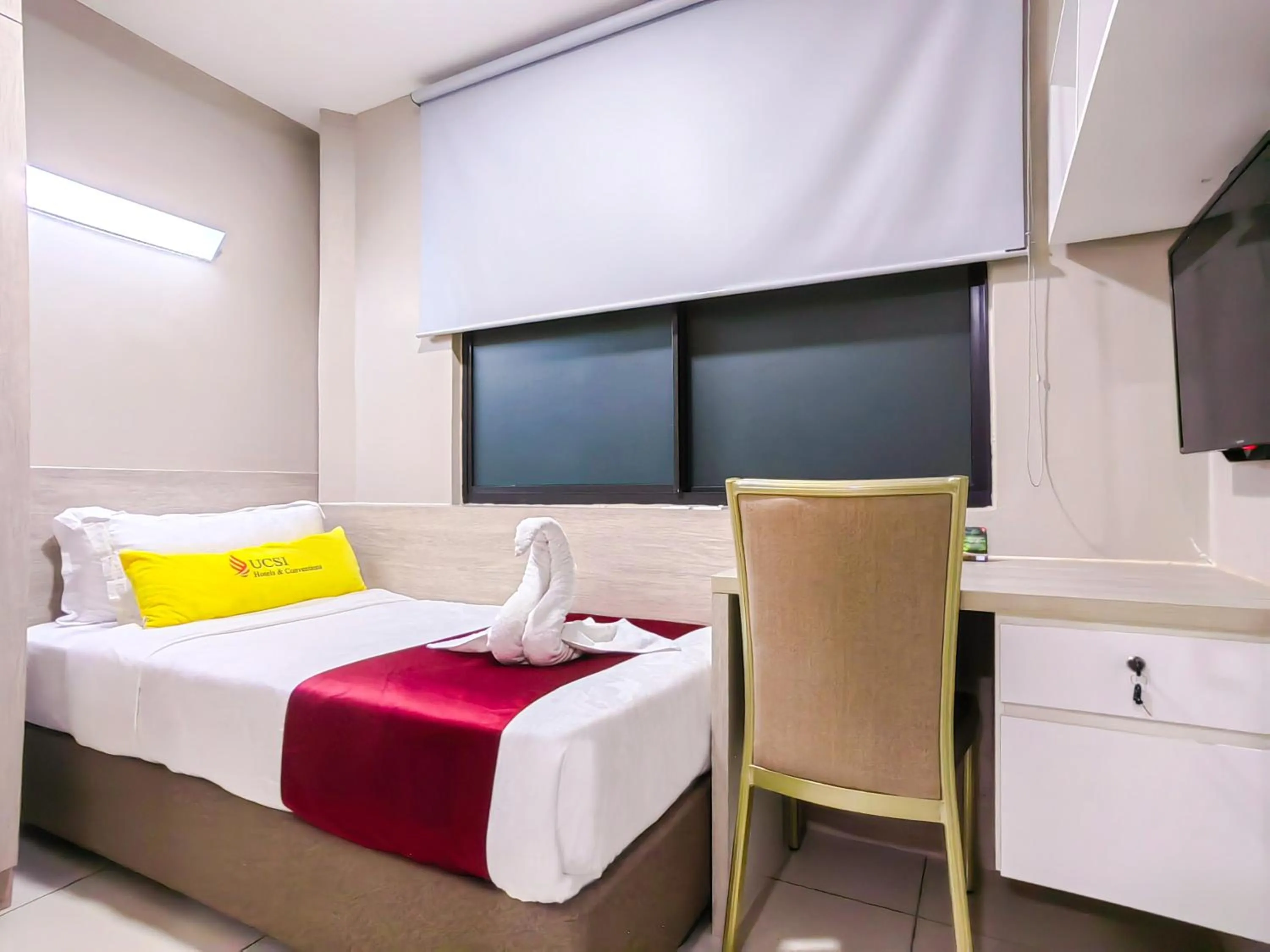 Bedroom, Bed in Le Quadri Kuala Lumpur By UCSI Hotels