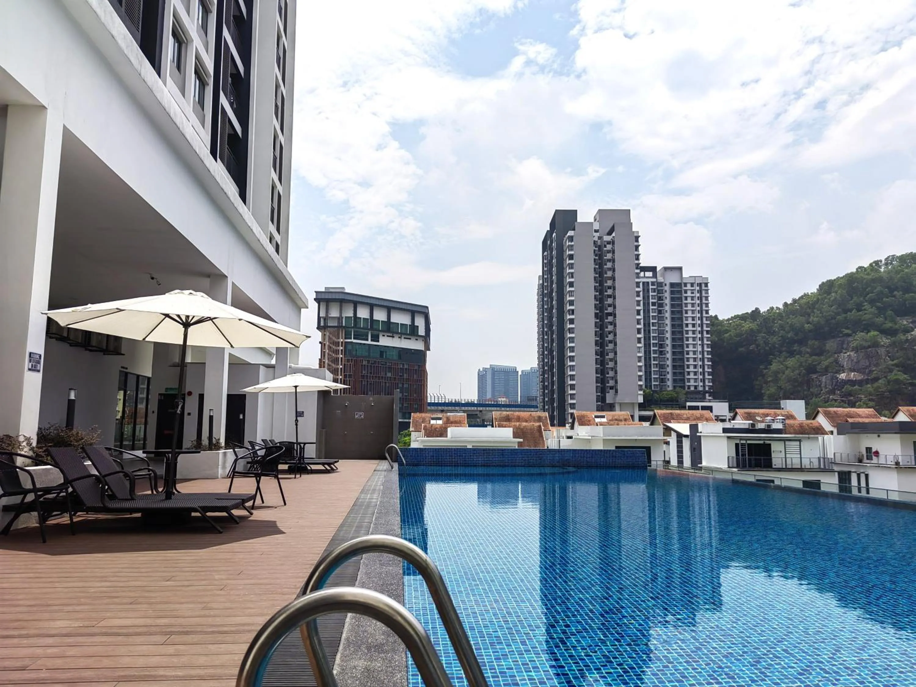 Swimming pool in Le Quadri Kuala Lumpur By UCSI Hotels