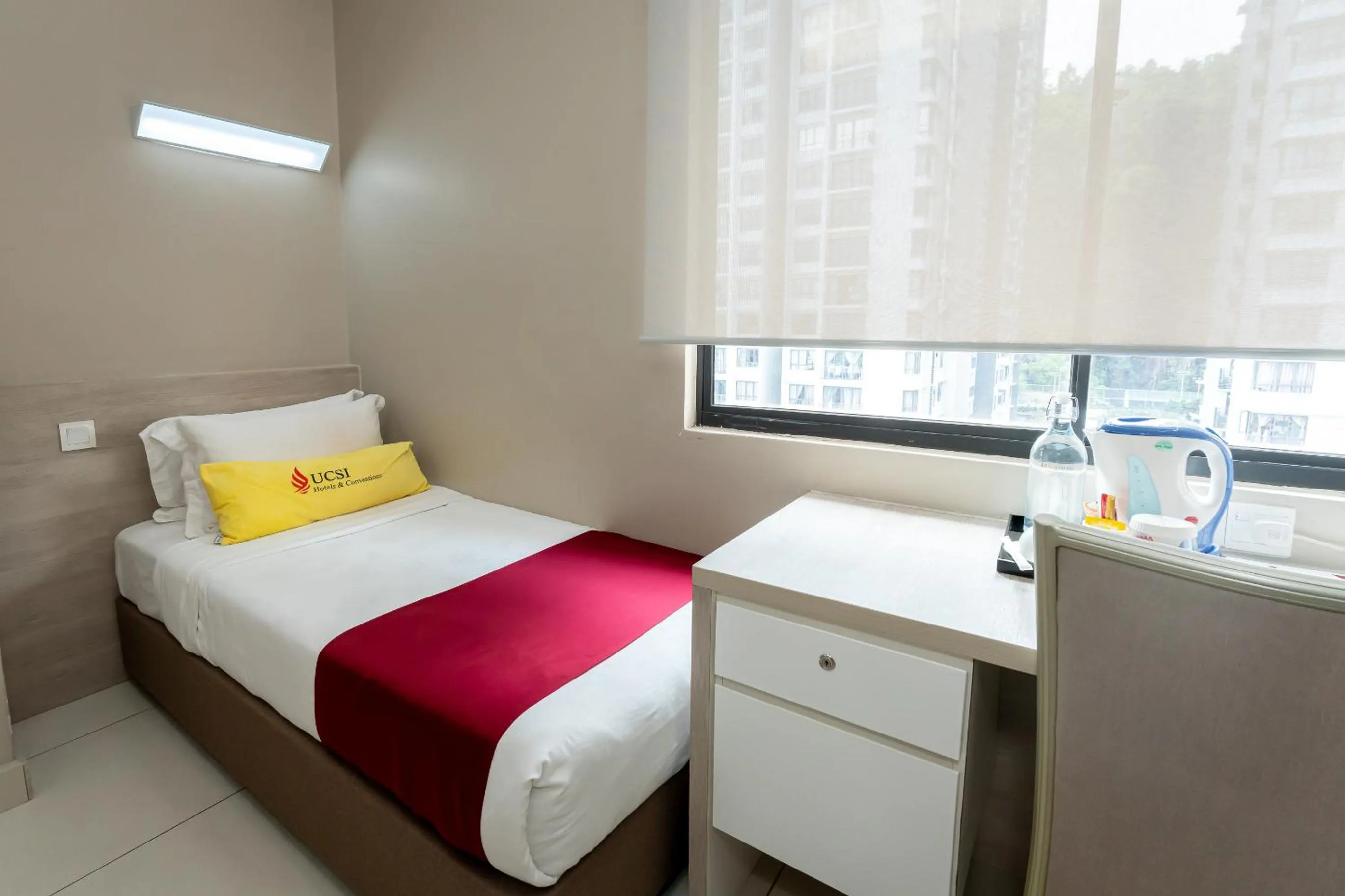 Bedroom, Bed in Le Quadri Kuala Lumpur By UCSI Hotels