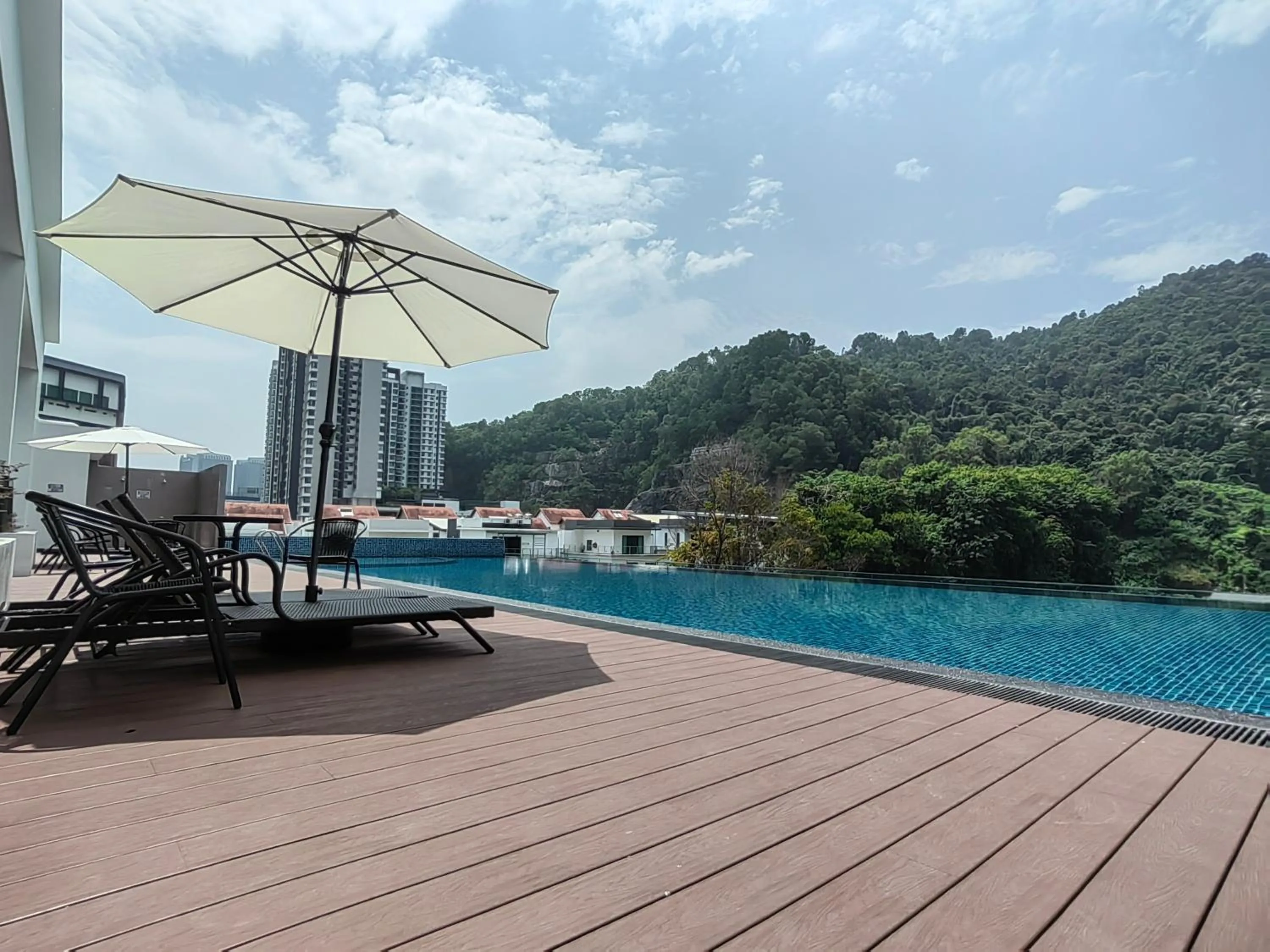 Swimming pool in Le Quadri Kuala Lumpur By UCSI Hotels