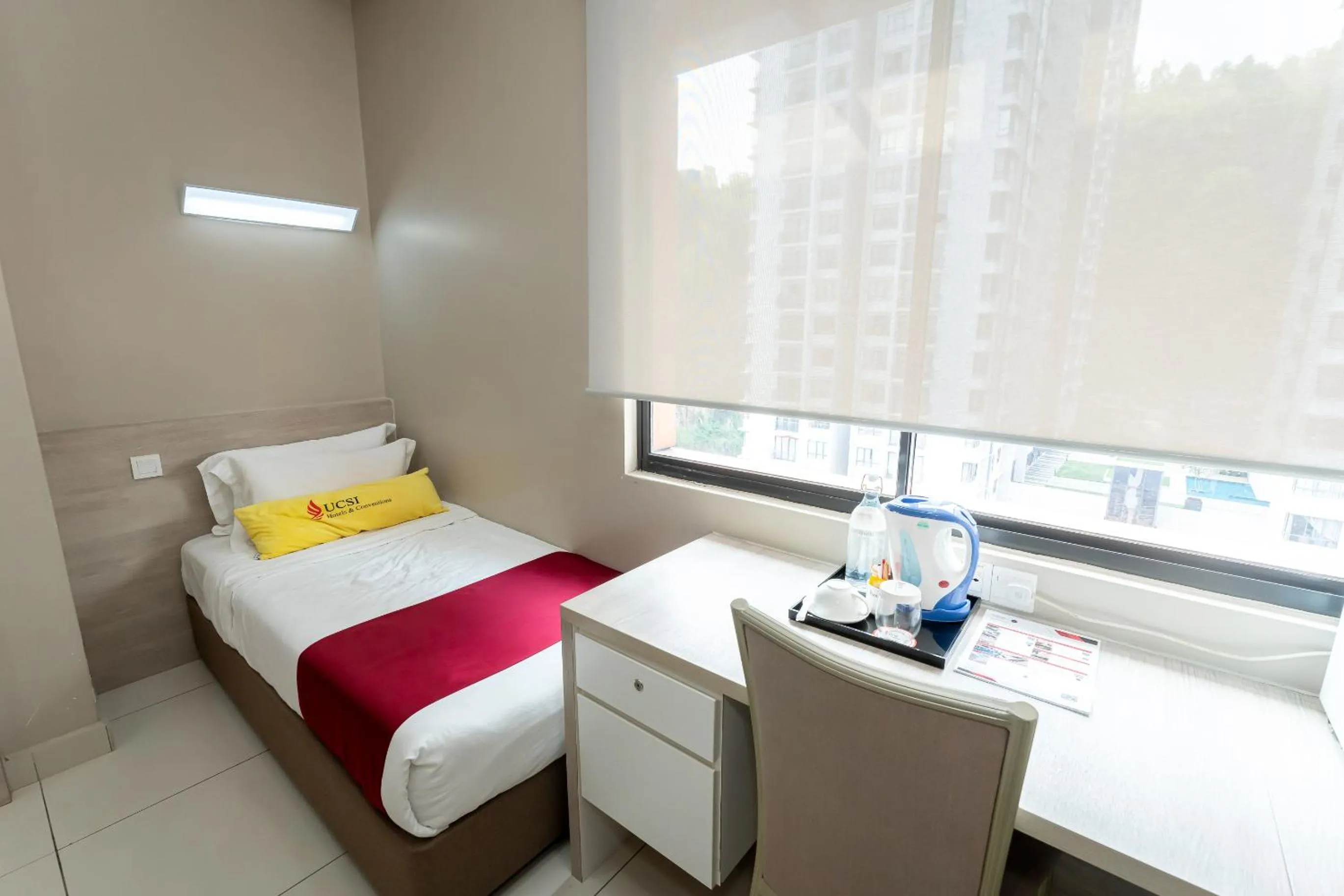Bedroom, Bed in Le Quadri Kuala Lumpur By UCSI Hotels