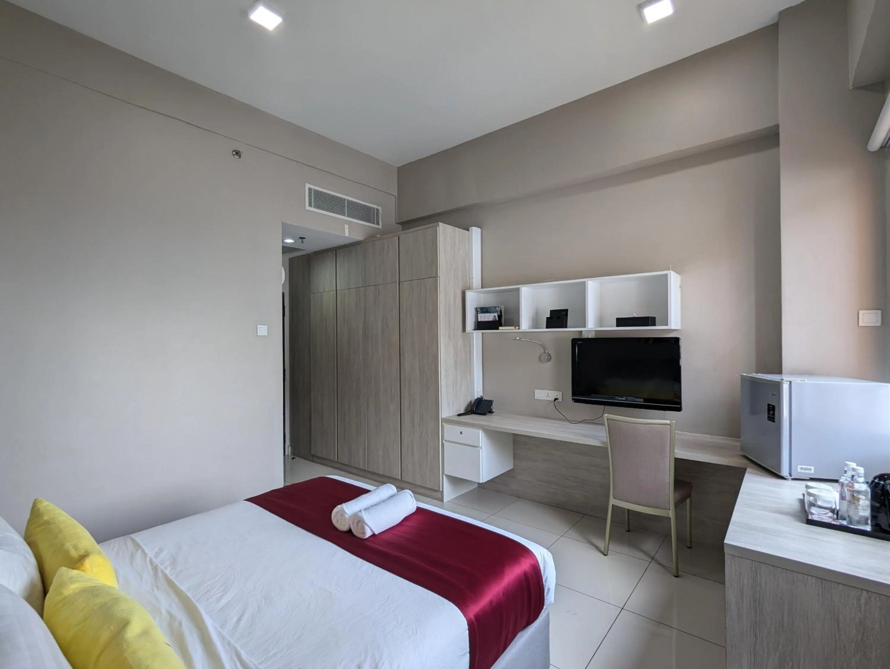Bedroom, Bed in Le Quadri Kuala Lumpur By UCSI Hotels