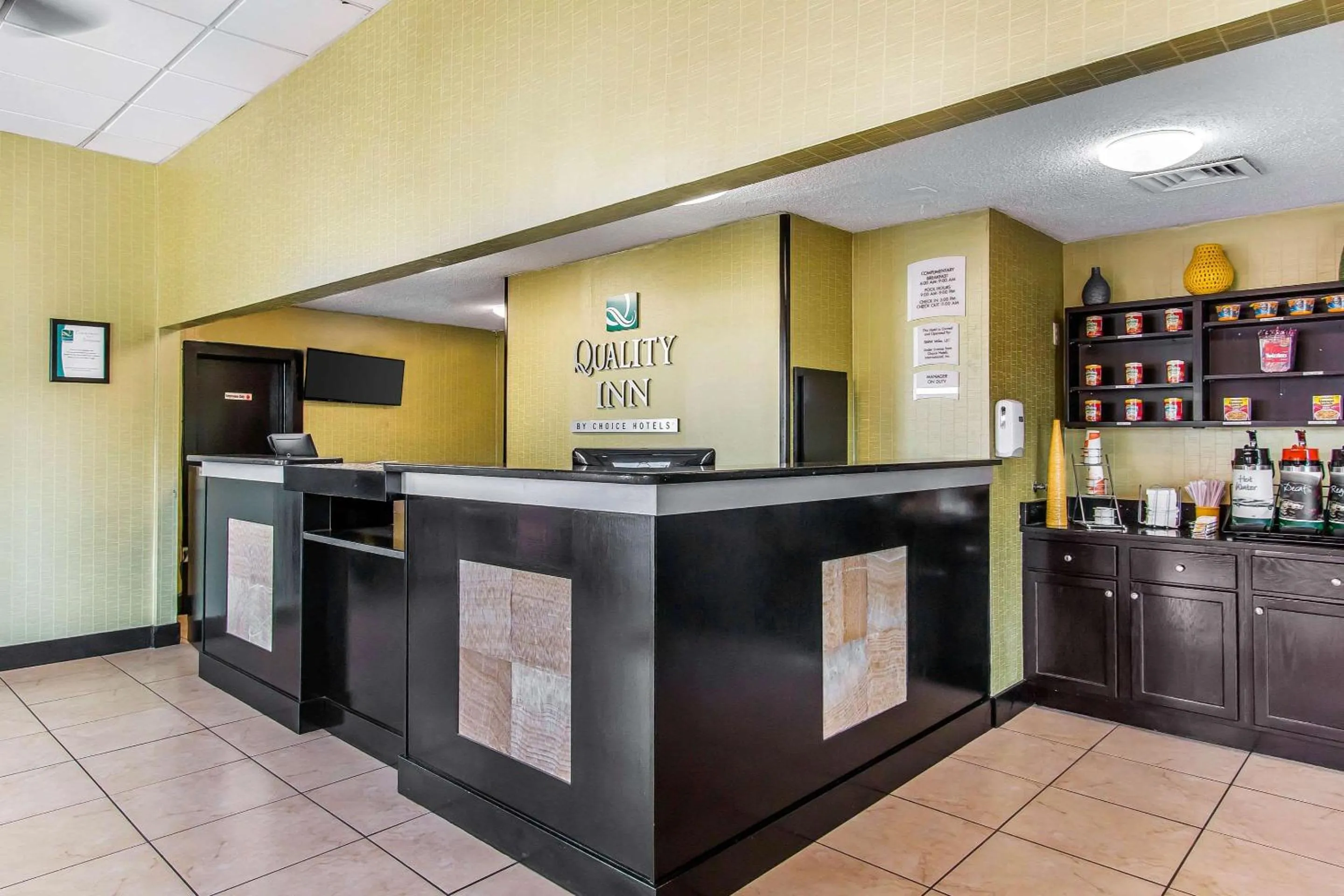 Lobby or reception in Quality Inn Hinesville - Fort Stewart Area