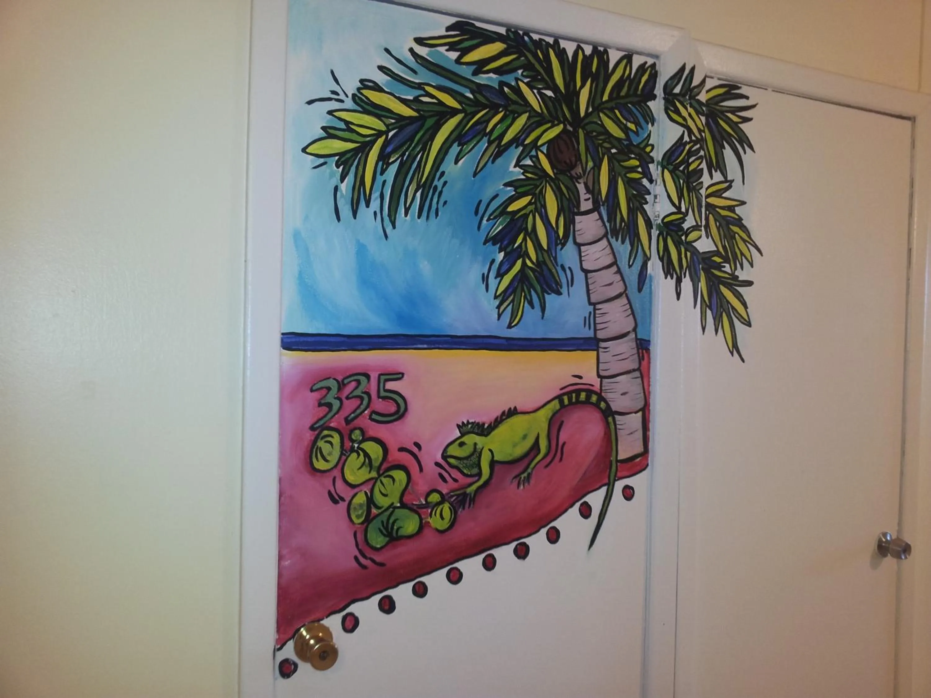 Decorative detail in Galleon House Hotel