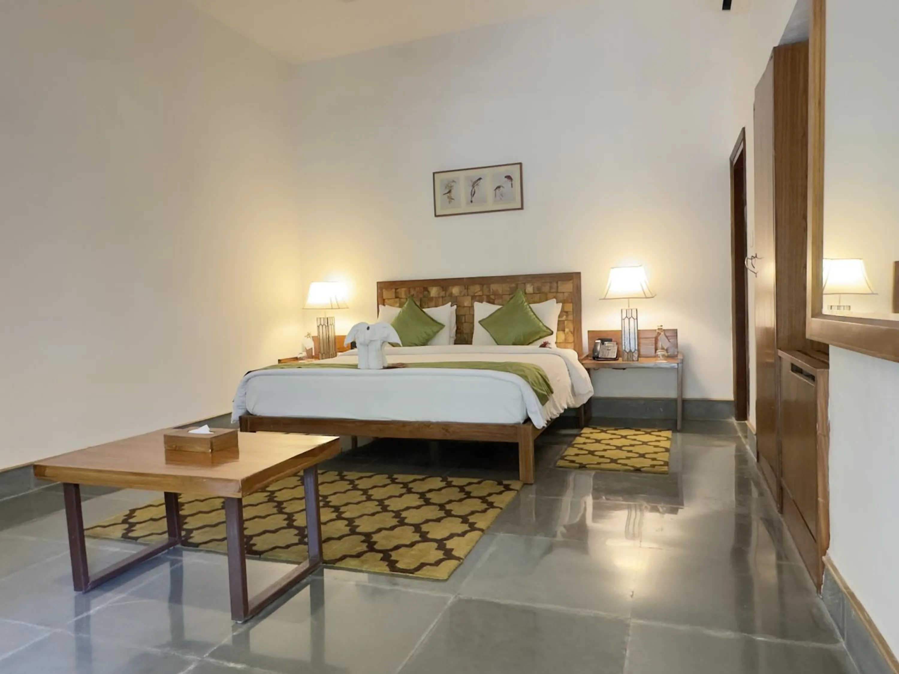 Bedroom, Bed in Saraca Resort & Spa Corbett