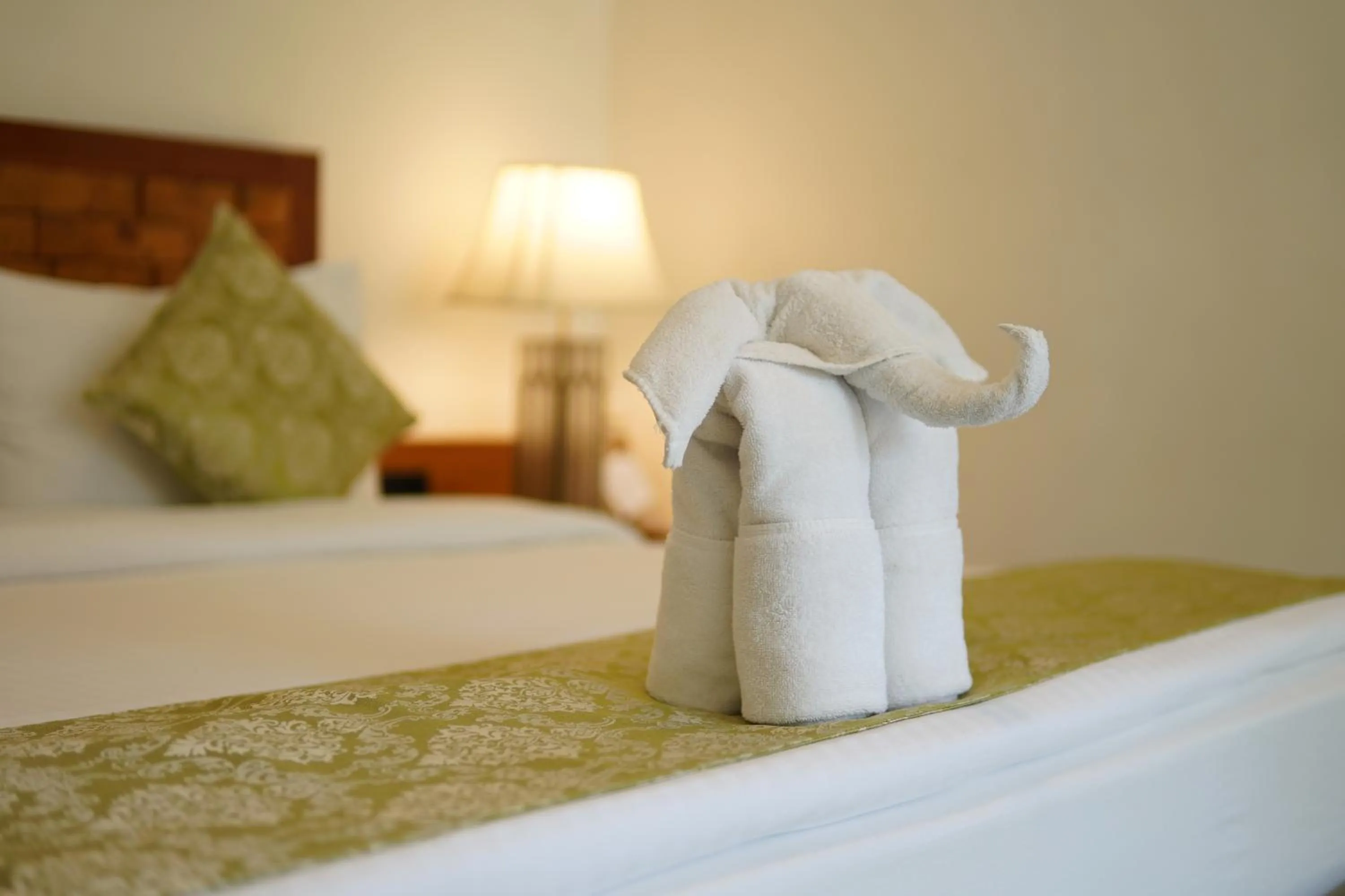 Bed in Saraca Resort & Spa Corbett