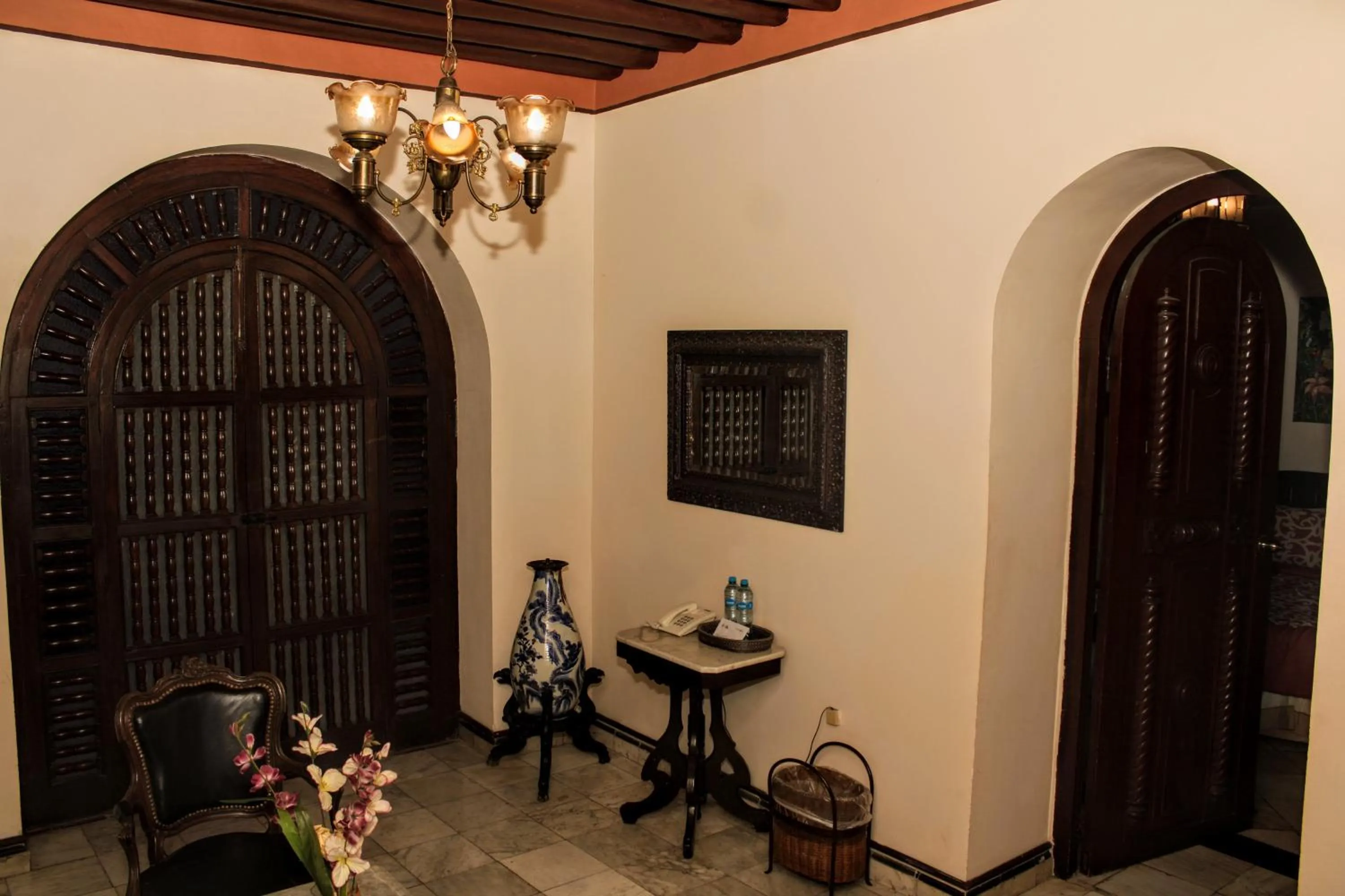 Bed in Casa del Balam Merida