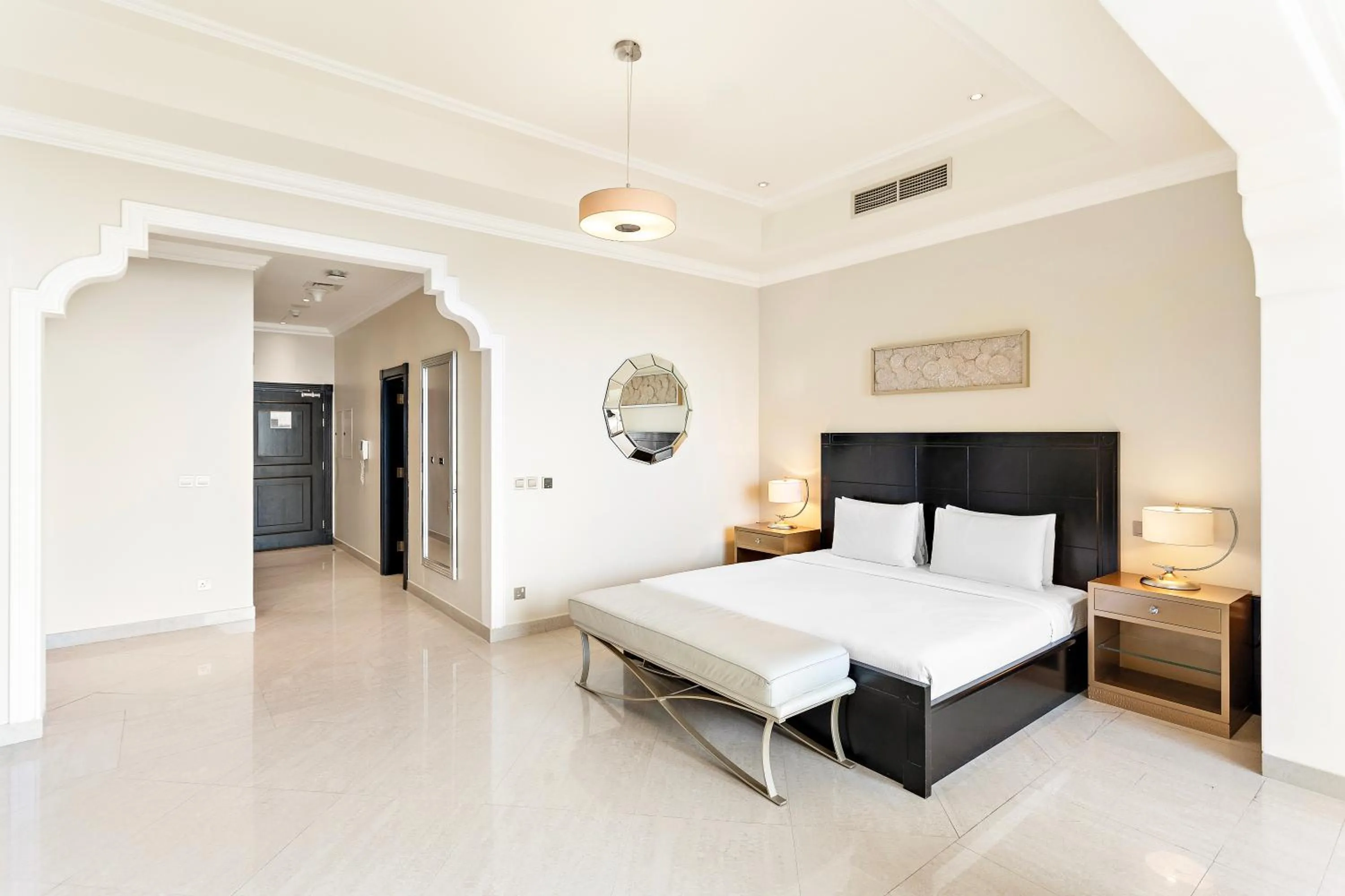 Bedroom, Bed in Al Hamra Residence
