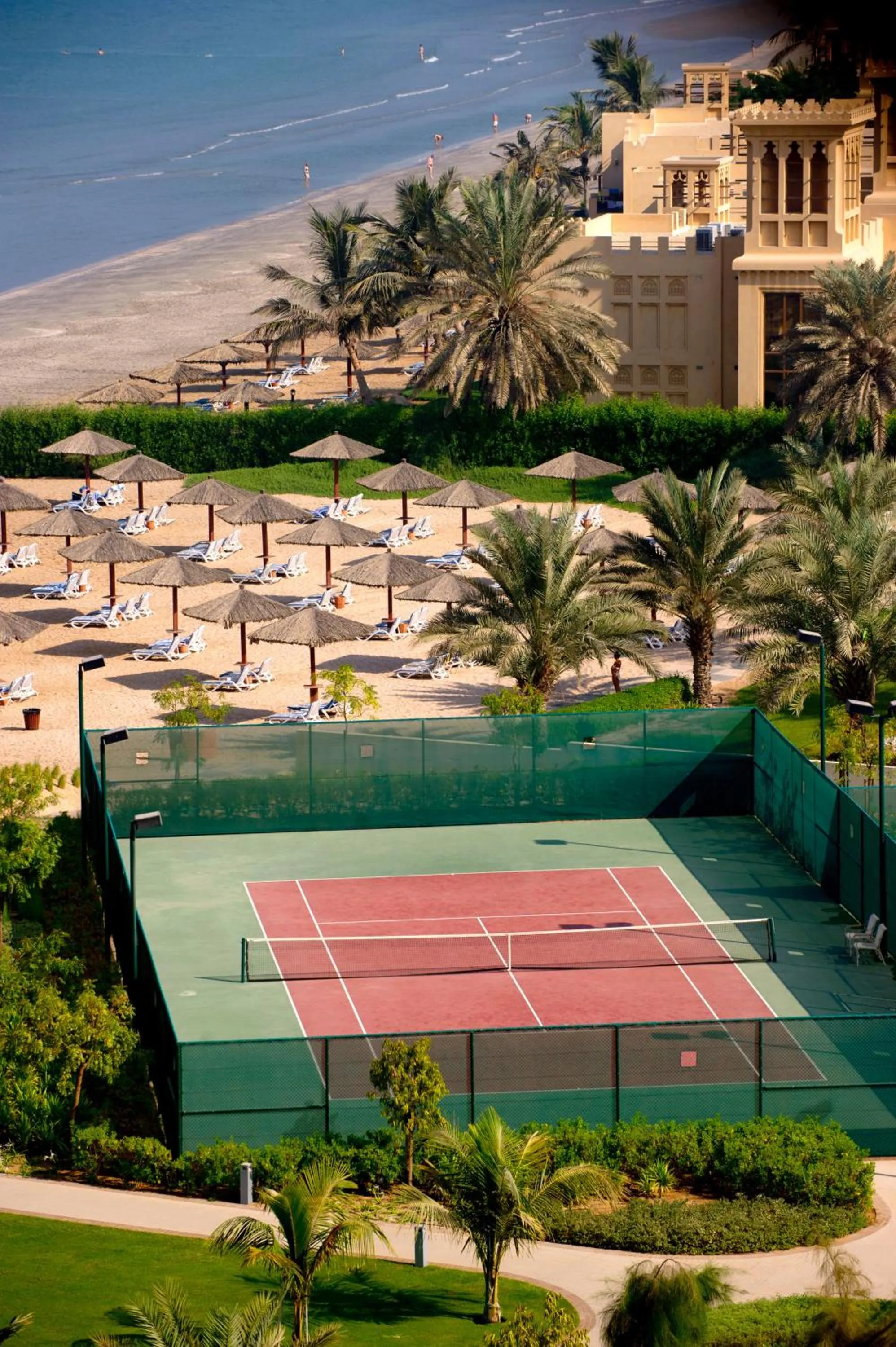 Tennis court in Al Hamra Residence
