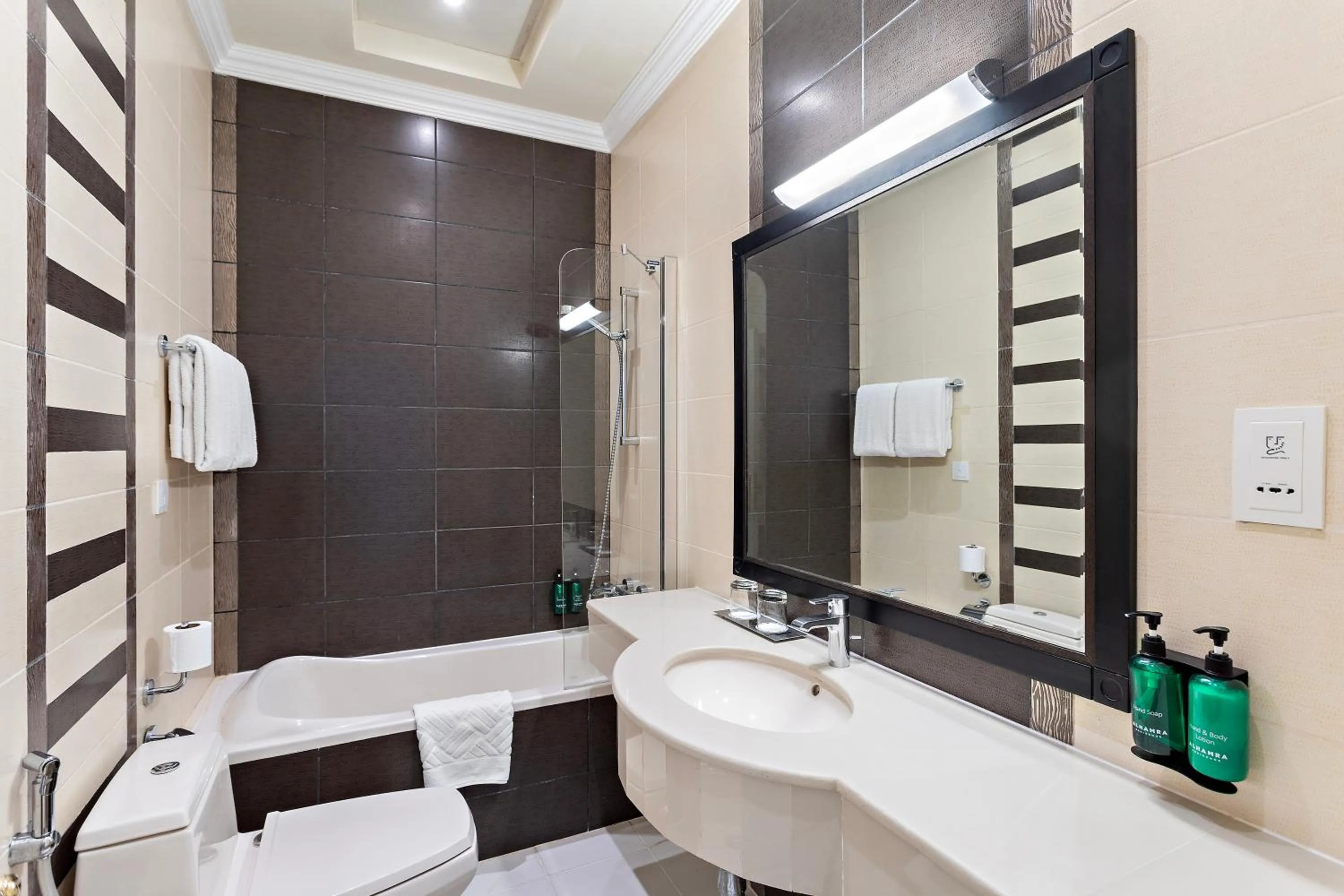 Bathroom in Al Hamra Residence