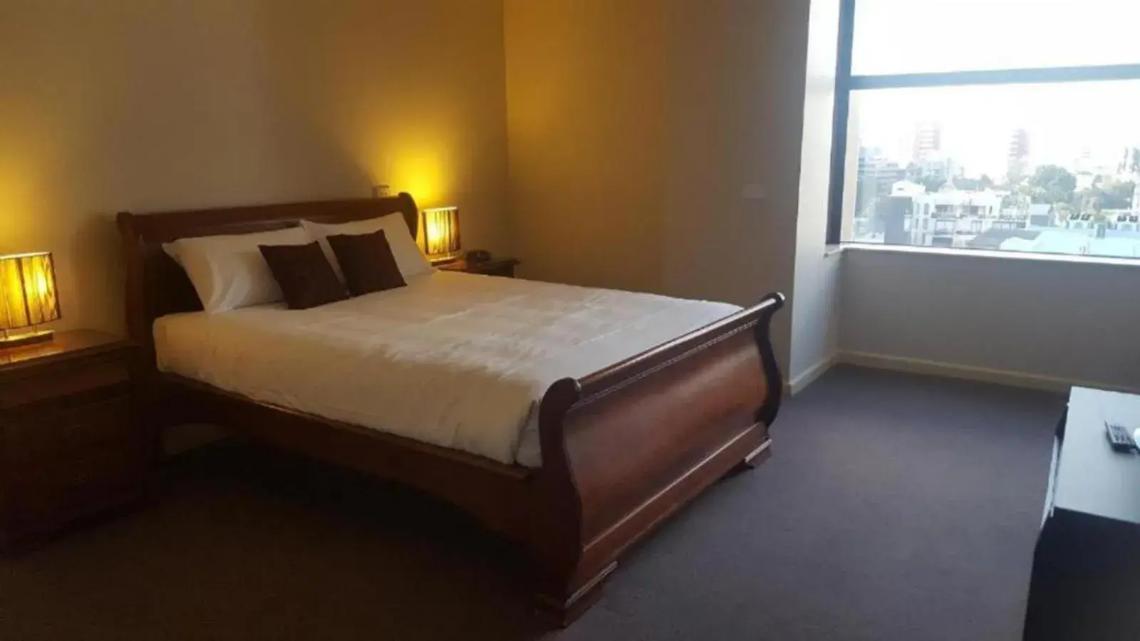 Bed in Melbourne CBD Central Apartment Hotel Official Bed in Melbourne CBD Central Apartment Hotel Official