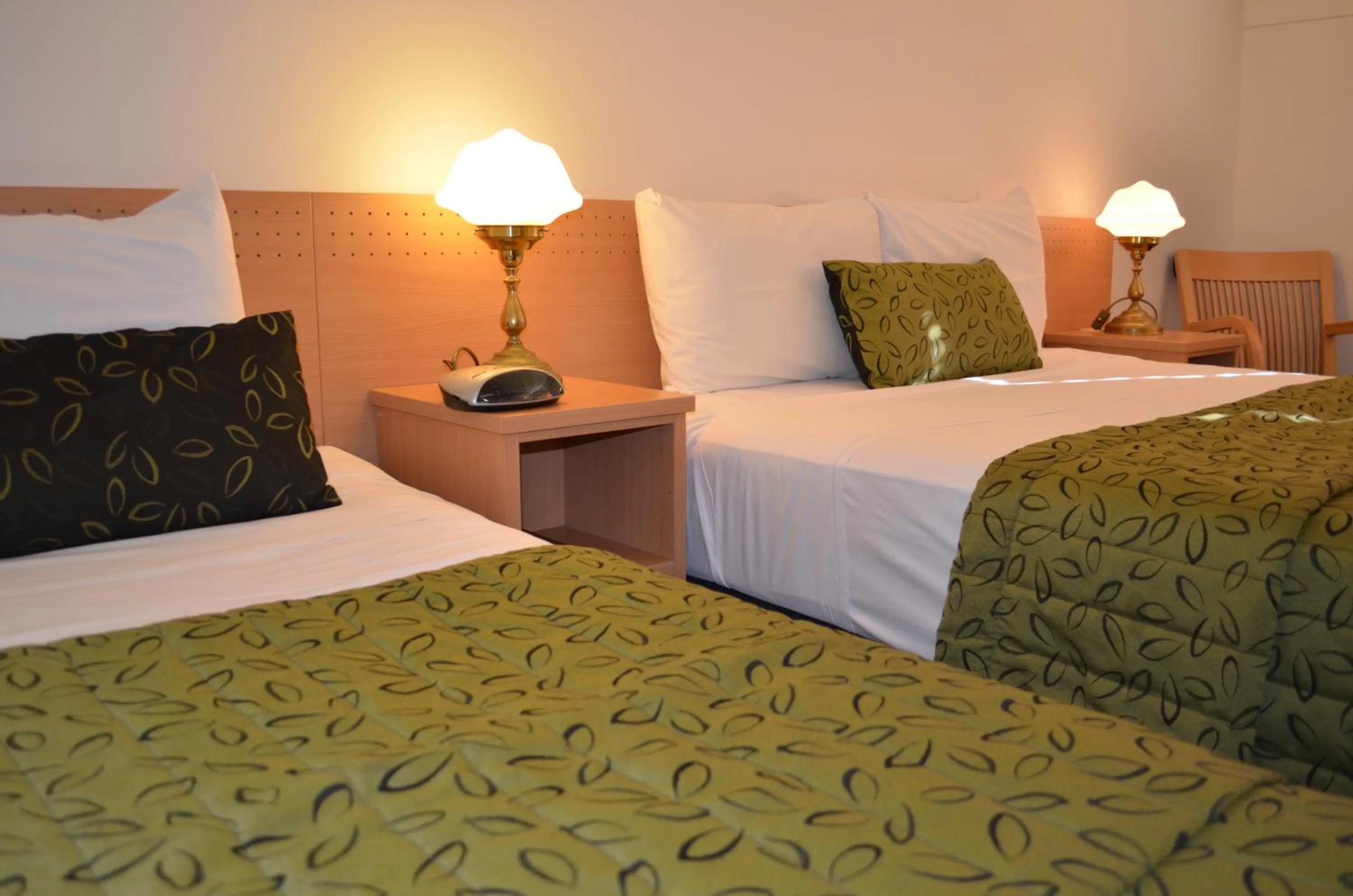 Bed in Airport Motel Brisbane