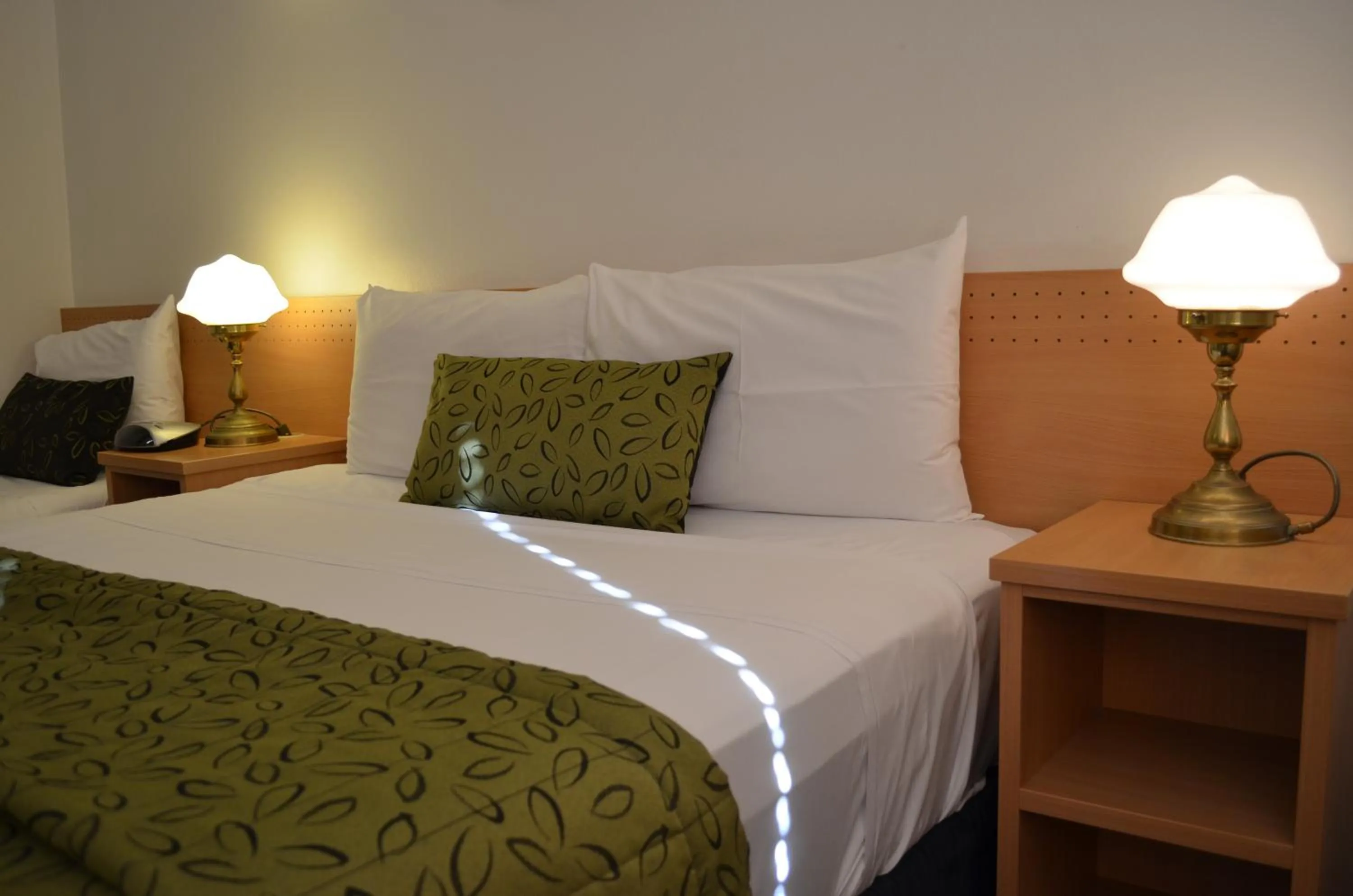 Bed in Airport Motel Brisbane