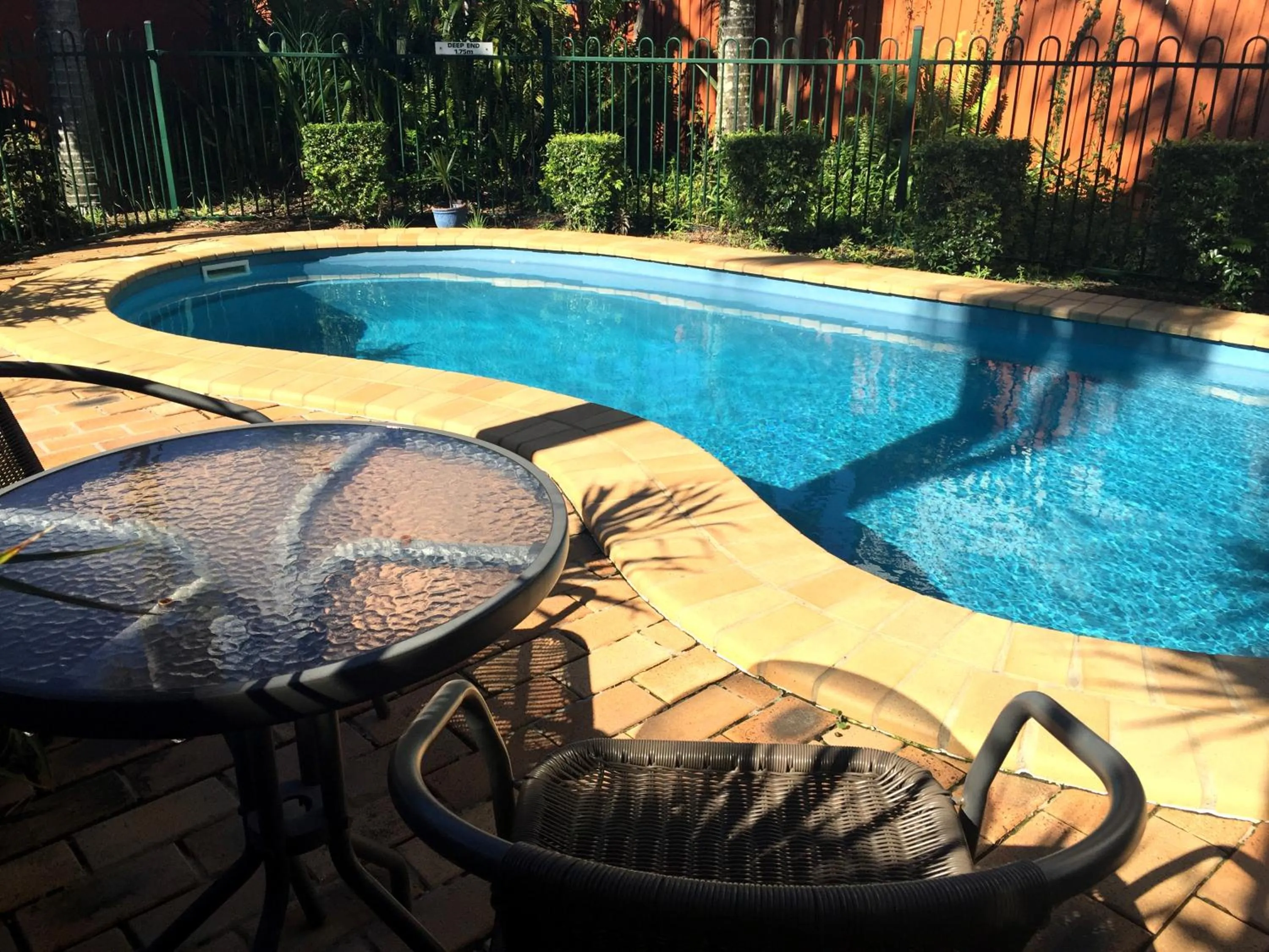 Swimming pool in Airport Motel Brisbane