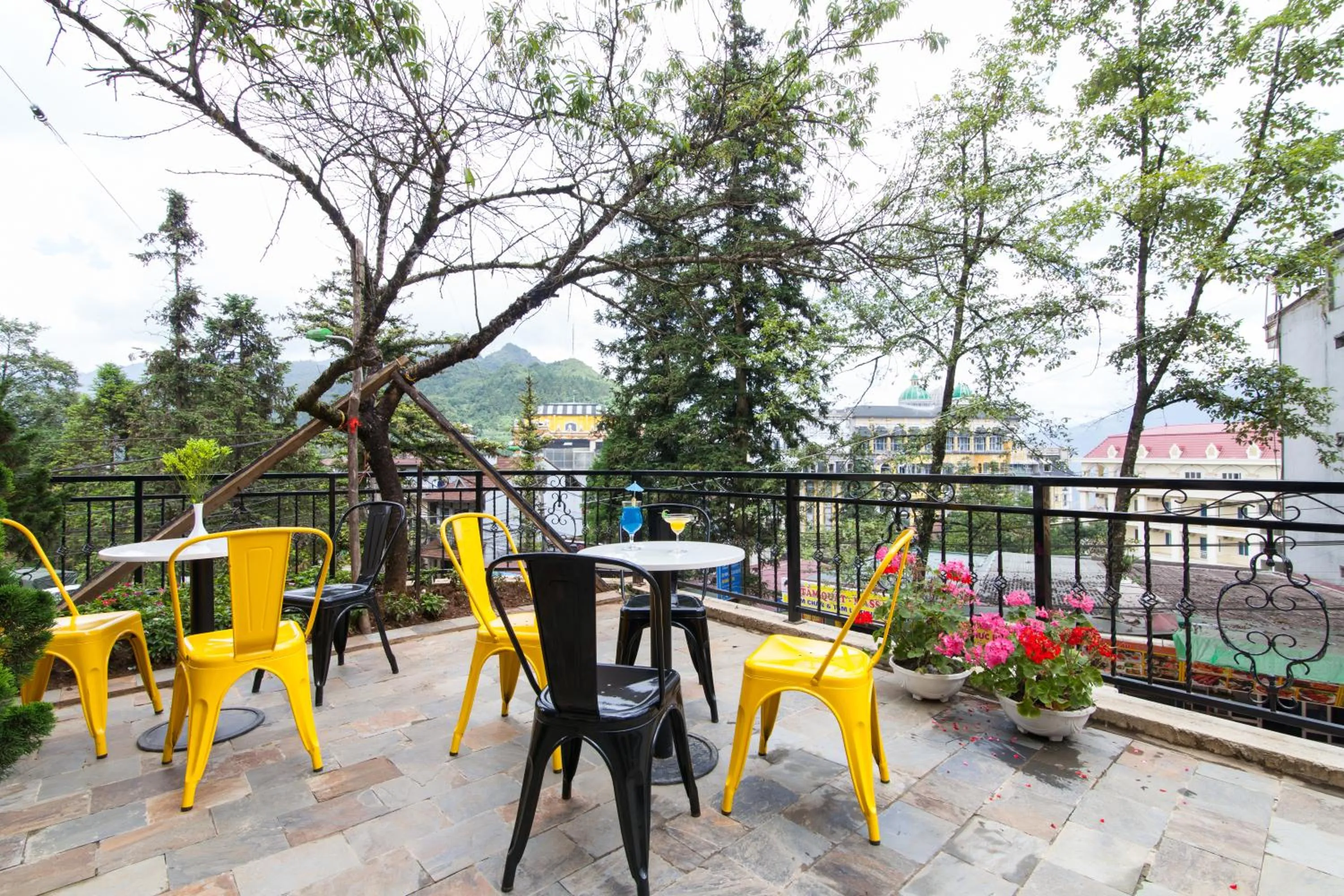 Balcony/Terrace in Lacasa Sapa Hotel
