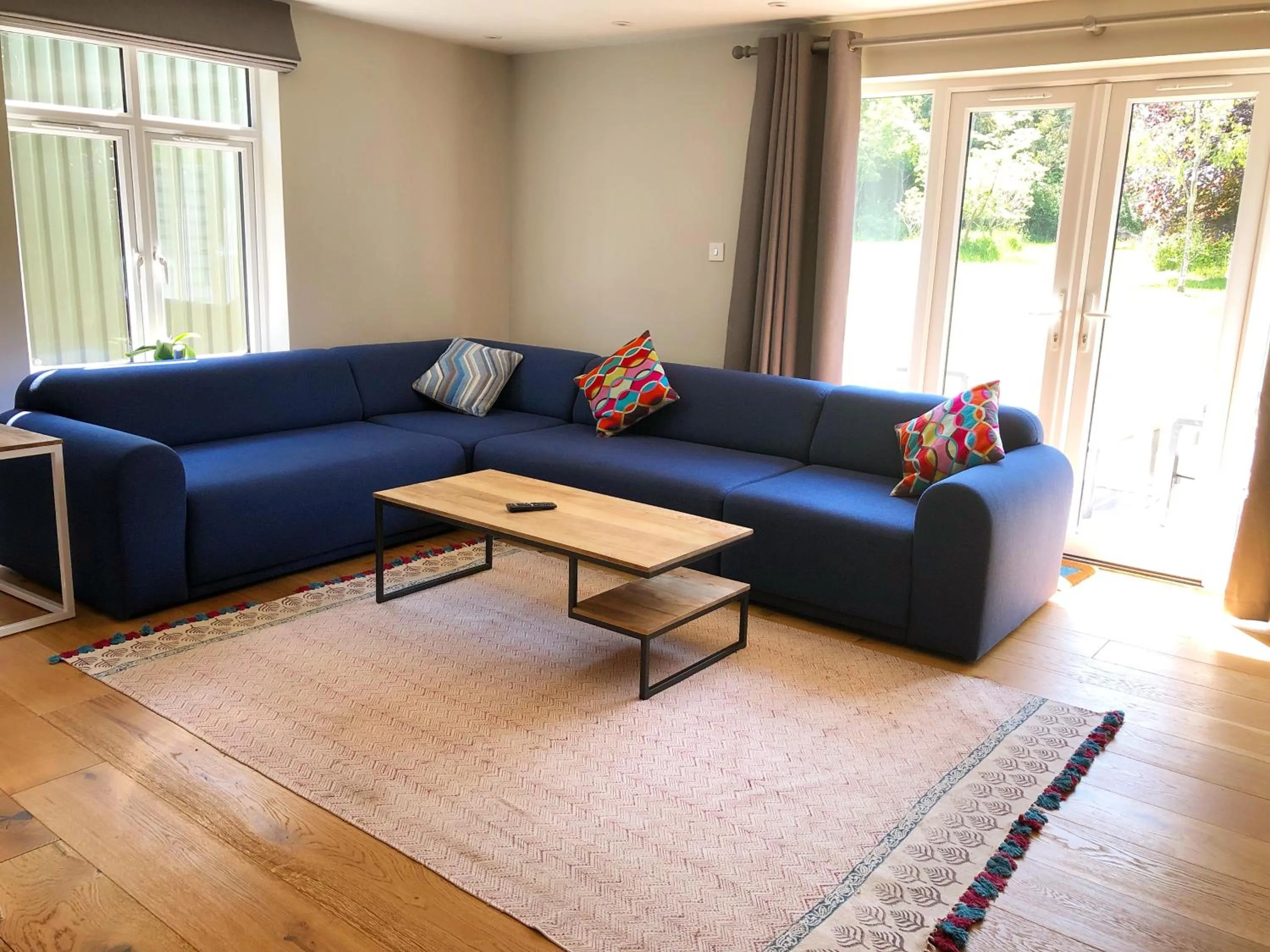 Living room in The Cottages at Crouchers Orchards