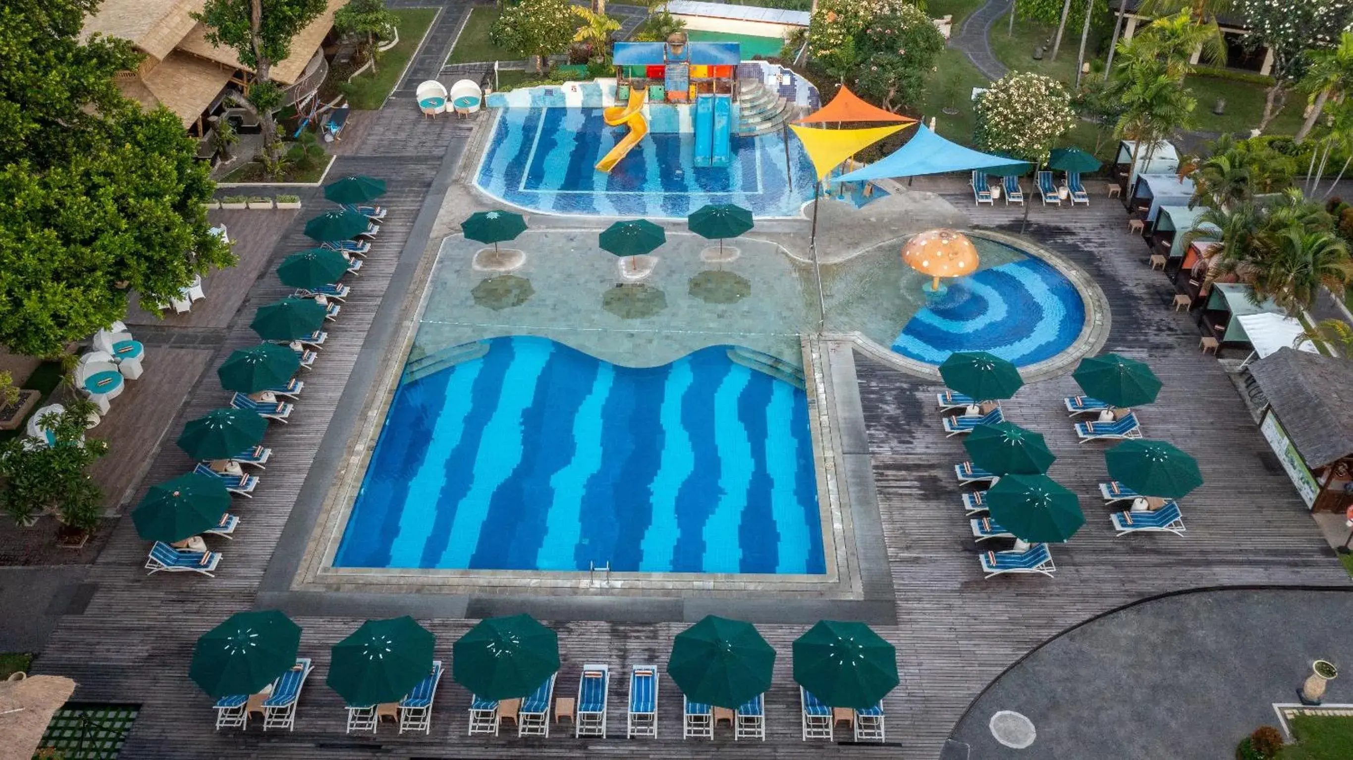 Swimming pool in Prama Sanur Beach Bali Swimming pool in Prama Sanur Beach Bali