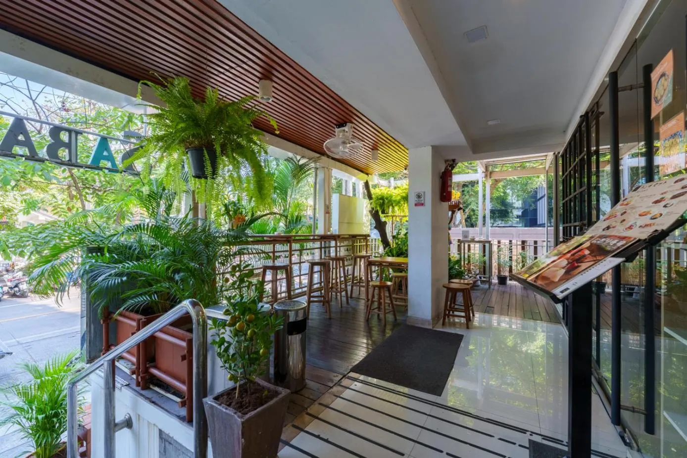 Lobby or reception in Sabai Sathorn Service Apartment