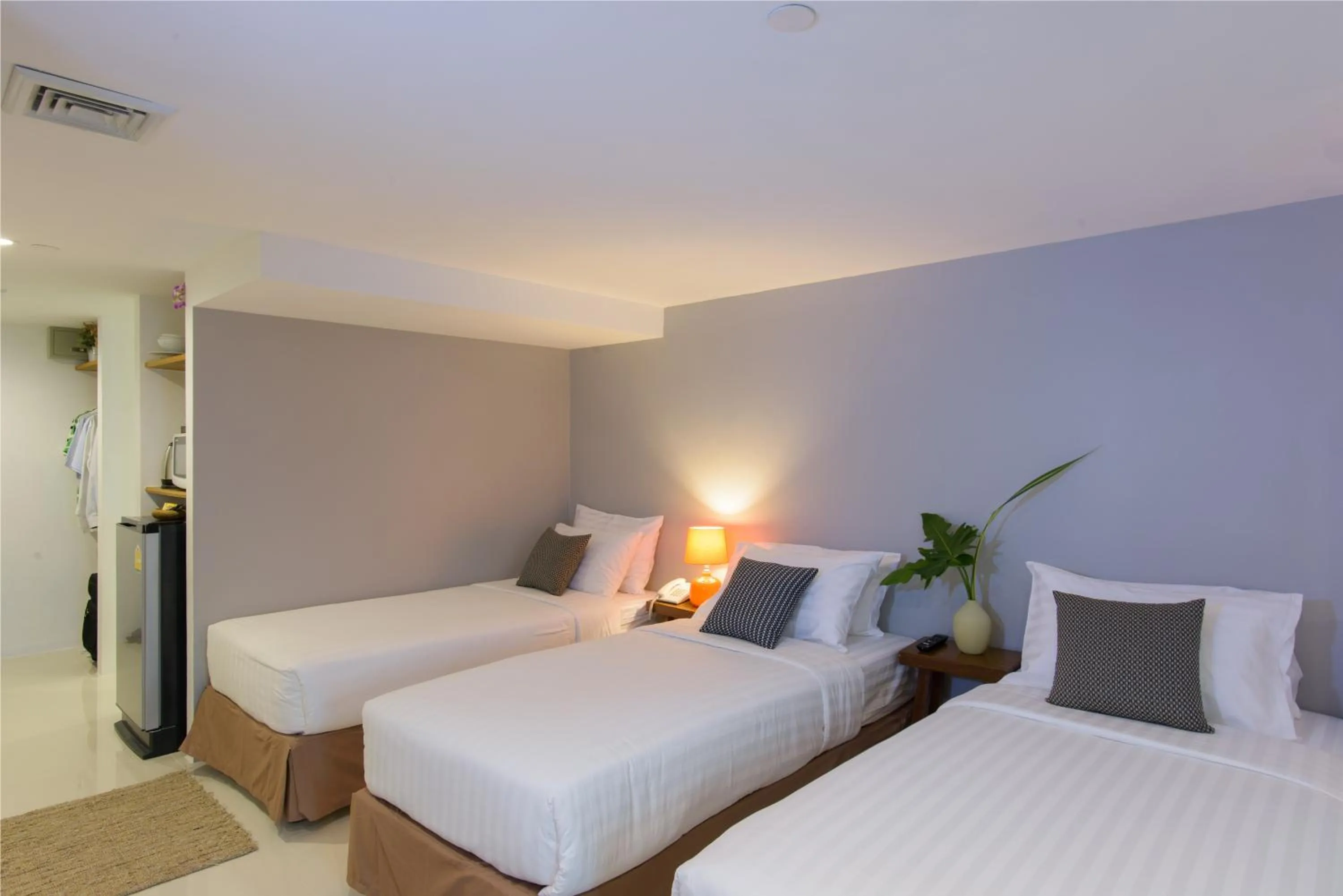 Bedroom, Bed in Sabai Sathorn Service Apartment