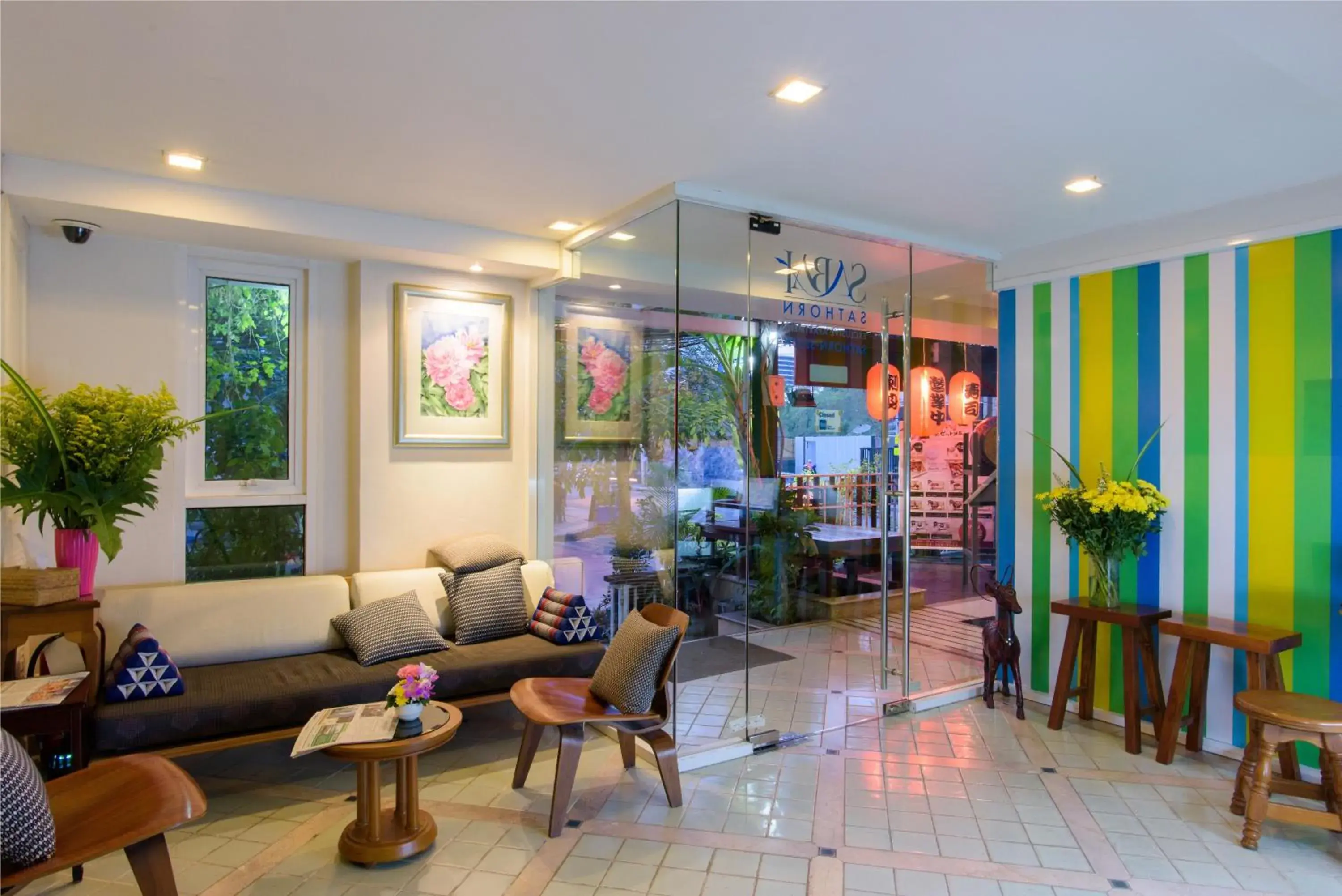 Lobby or reception in Sabai Sathorn Service Apartment Lobby or reception in Sabai Sathorn Service Apartment