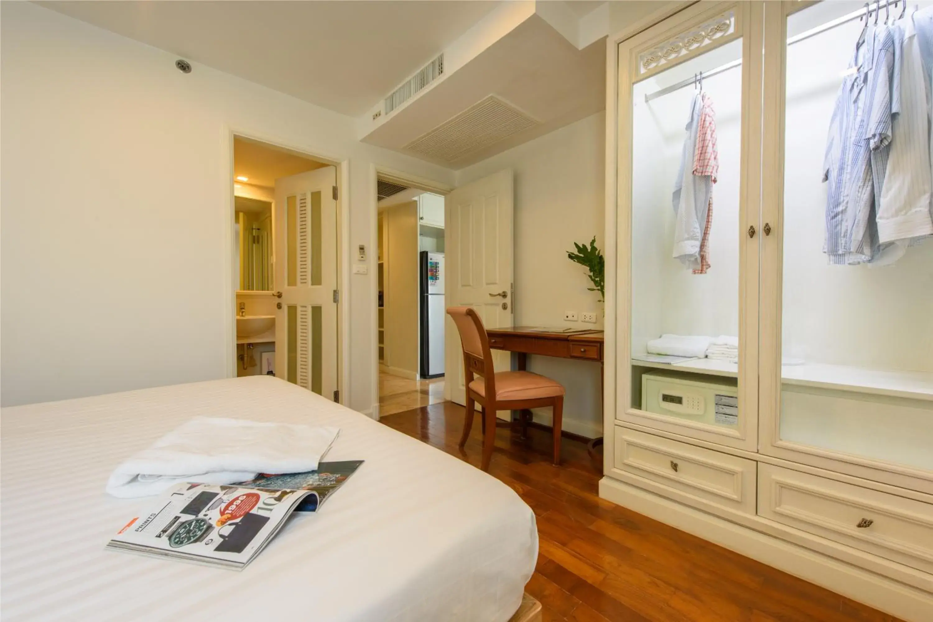 Bedroom in Sabai Sathorn Service Apartment Bedroom in Sabai Sathorn Service Apartment