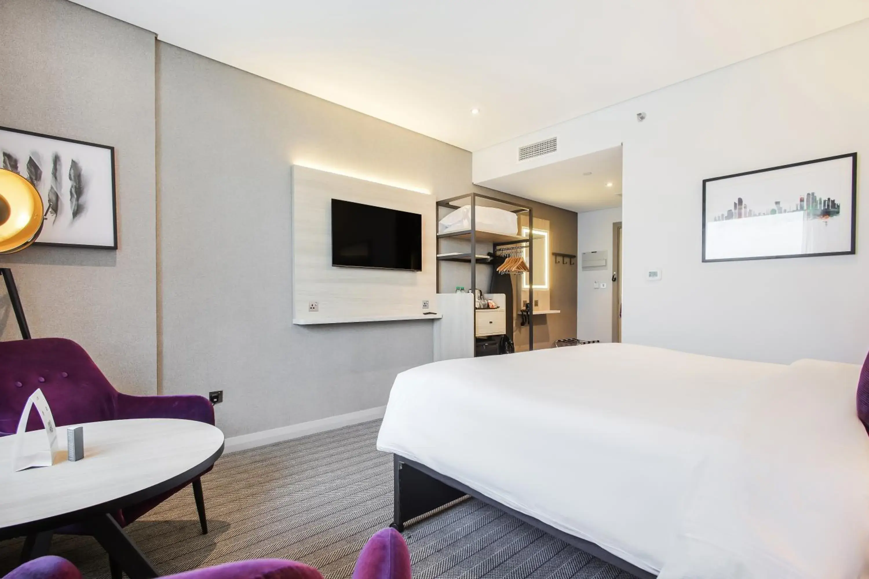 Bed in Premier Inn Abu Dhabi Capital Centre Bed in Premier Inn Abu Dhabi Capital Centre