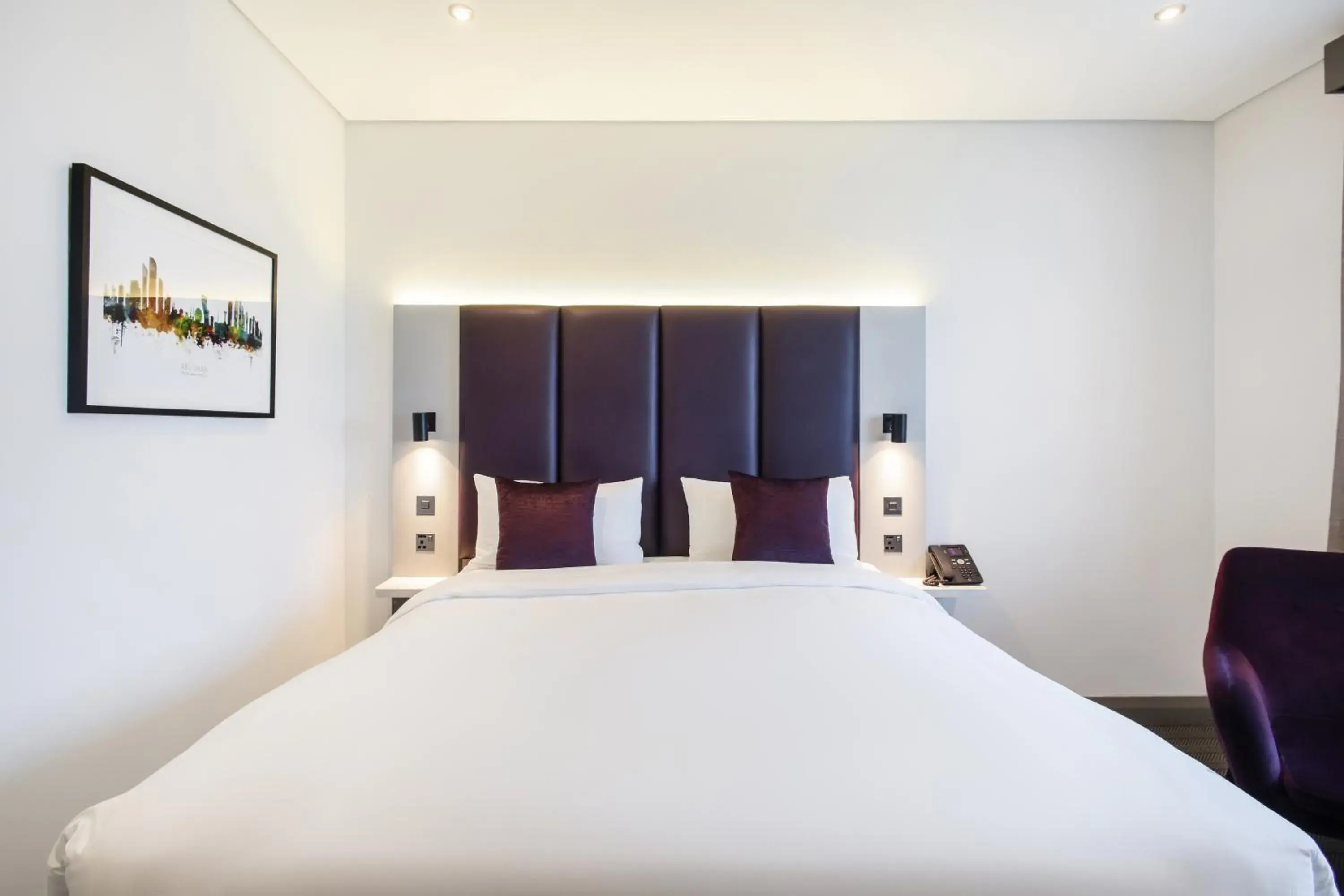 Bed in Premier Inn Abu Dhabi Capital Centre Bed in Premier Inn Abu Dhabi Capital Centre