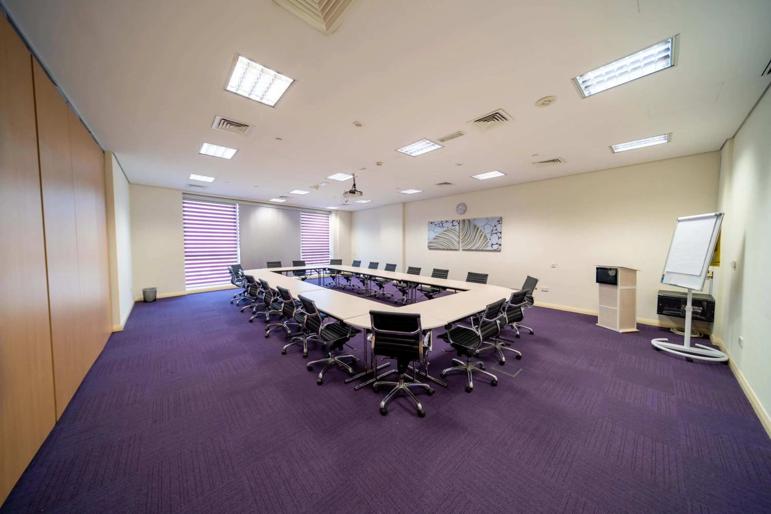 Meeting/conference room in Premier Inn Abu Dhabi Capital Centre