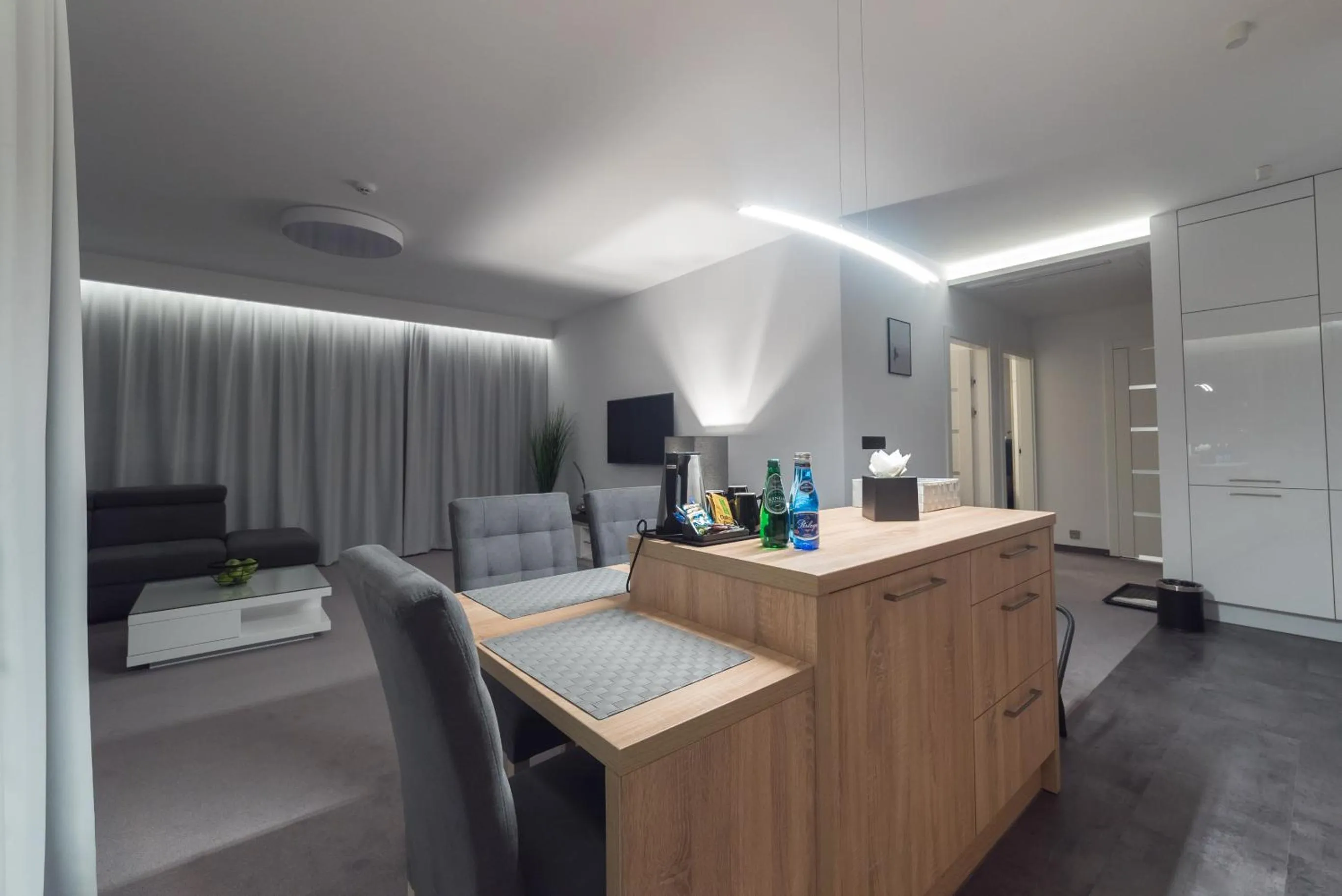 Kitchen or kitchenette in Apart-Hotel VIVI RESIDENCE & SPA