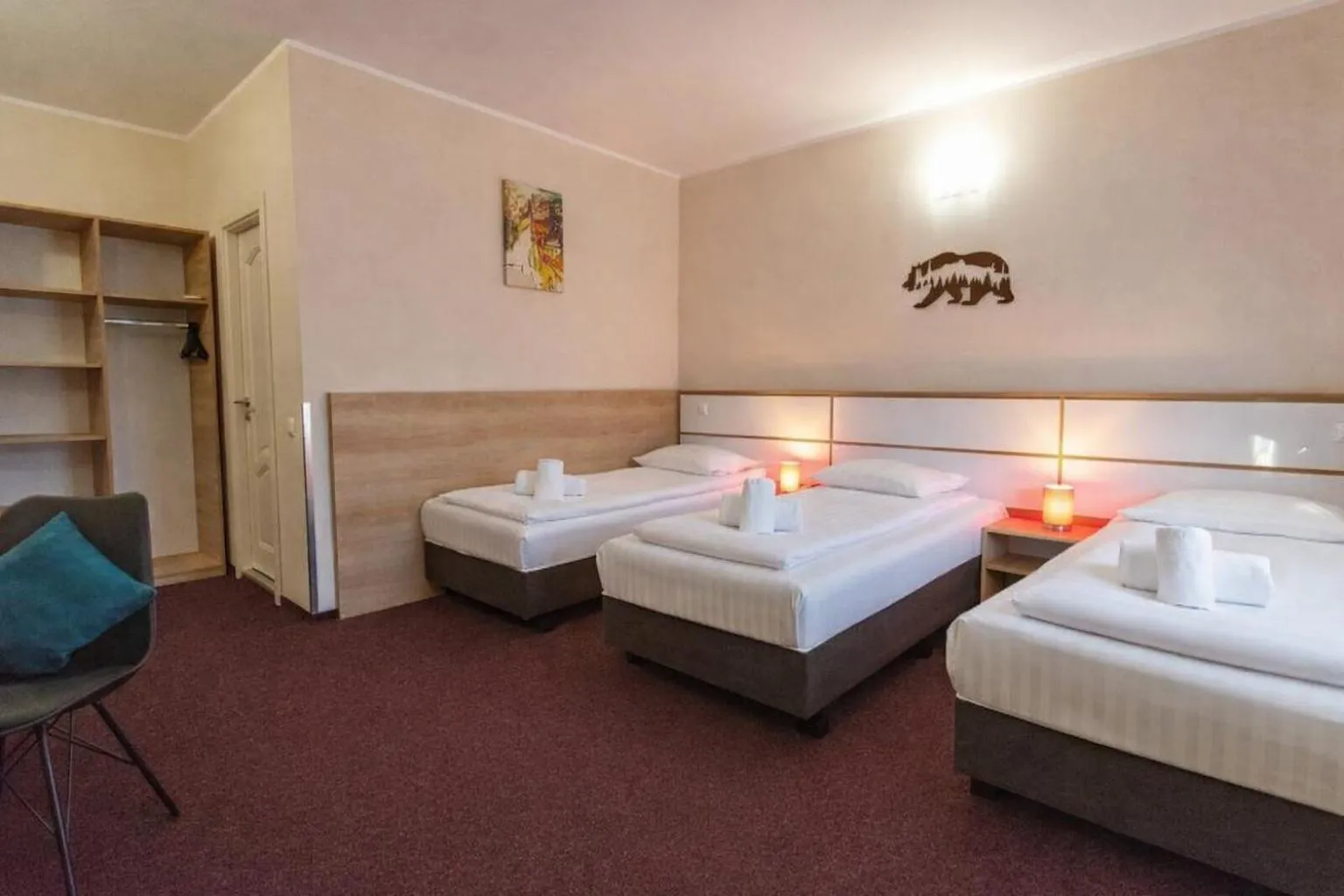 Bed in Long Street Hotel