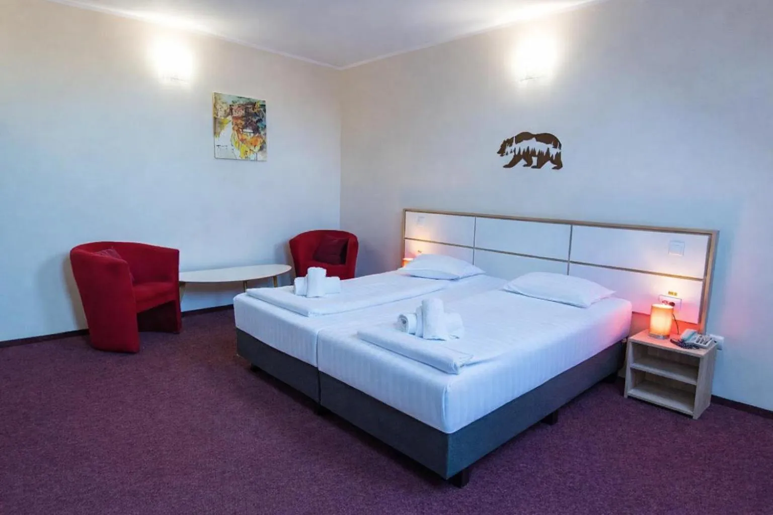 Bed in Long Street Hotel