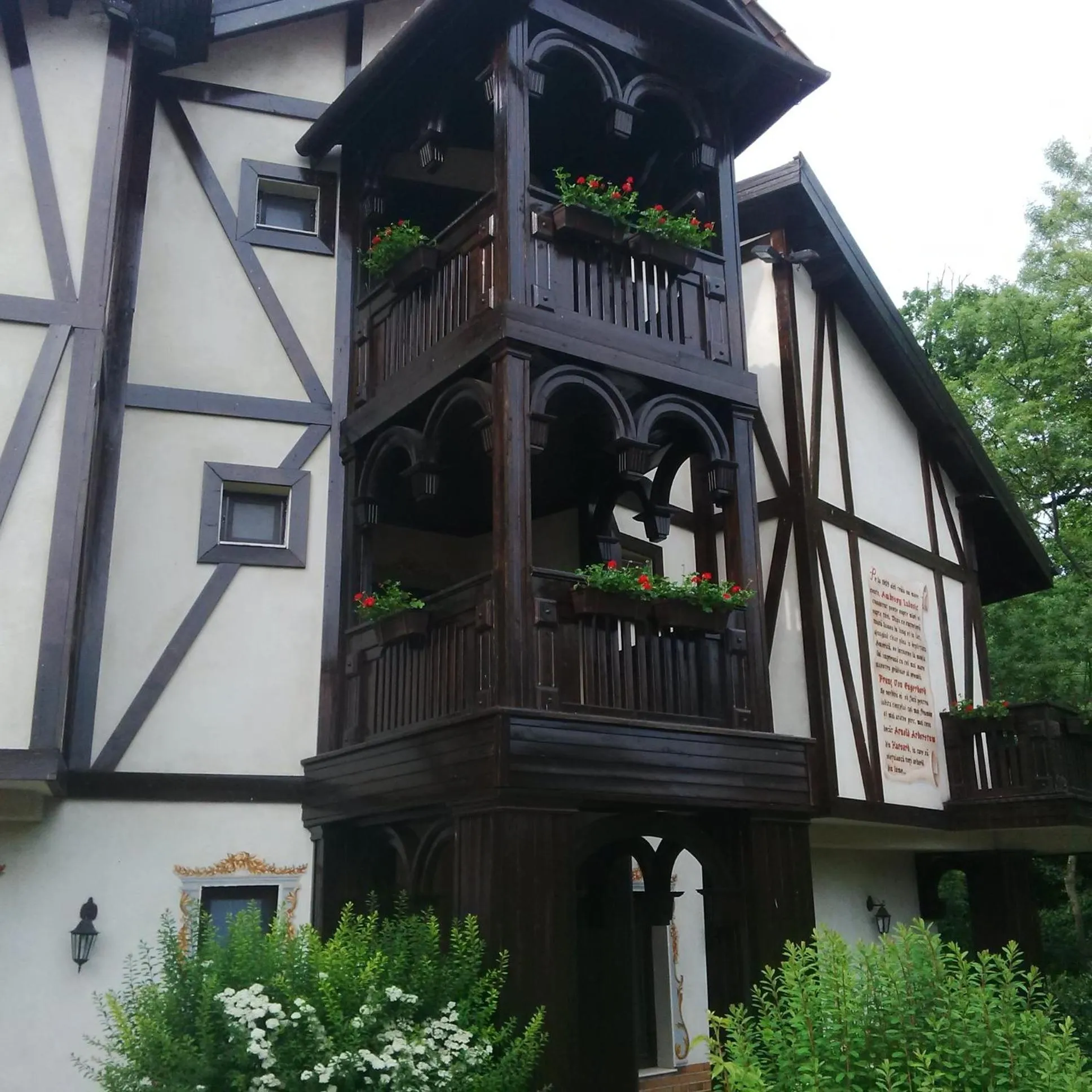 Facade/entrance in Hotel Stejarul