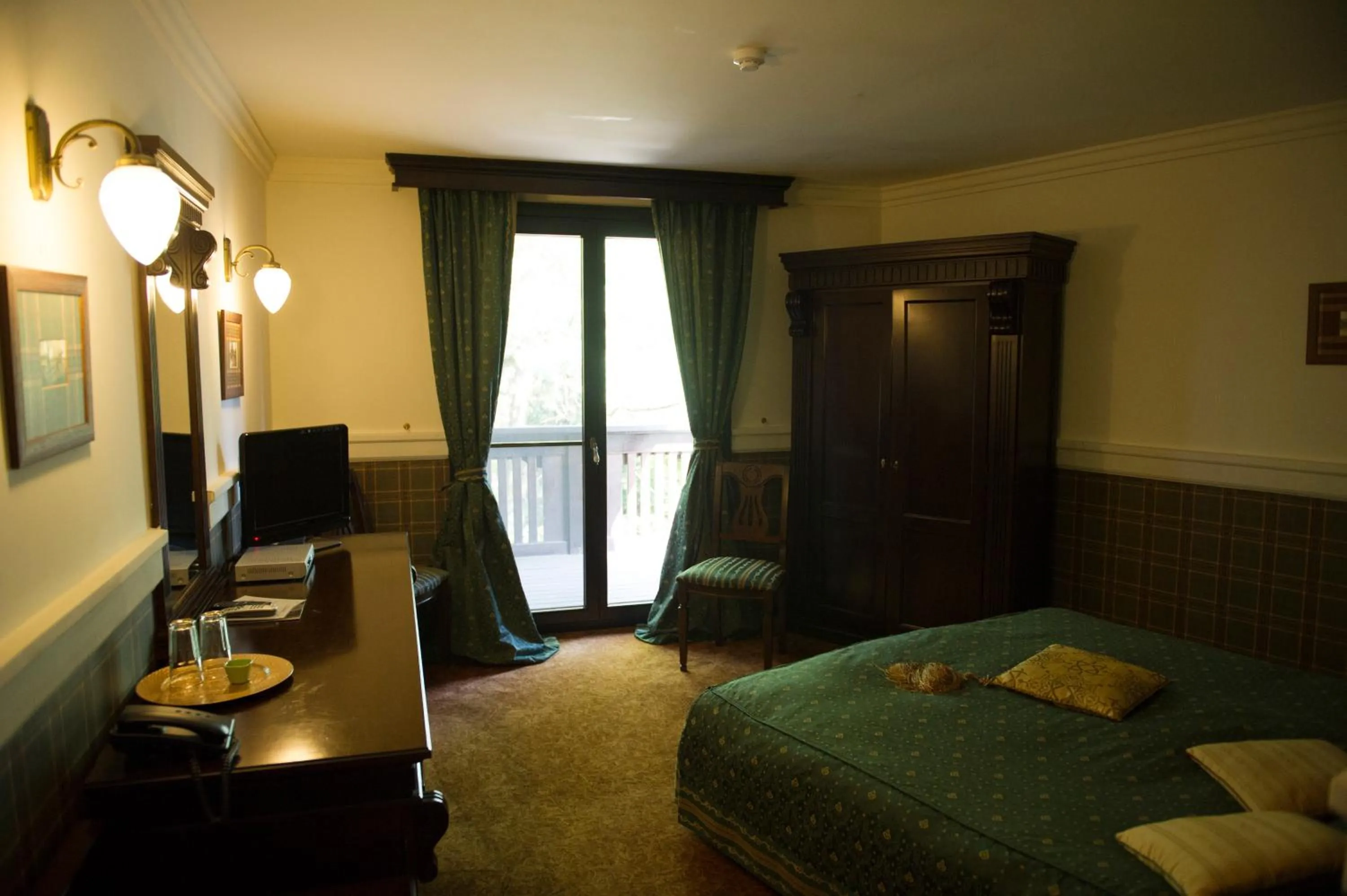 Balcony/Terrace in Hotel Stejarul