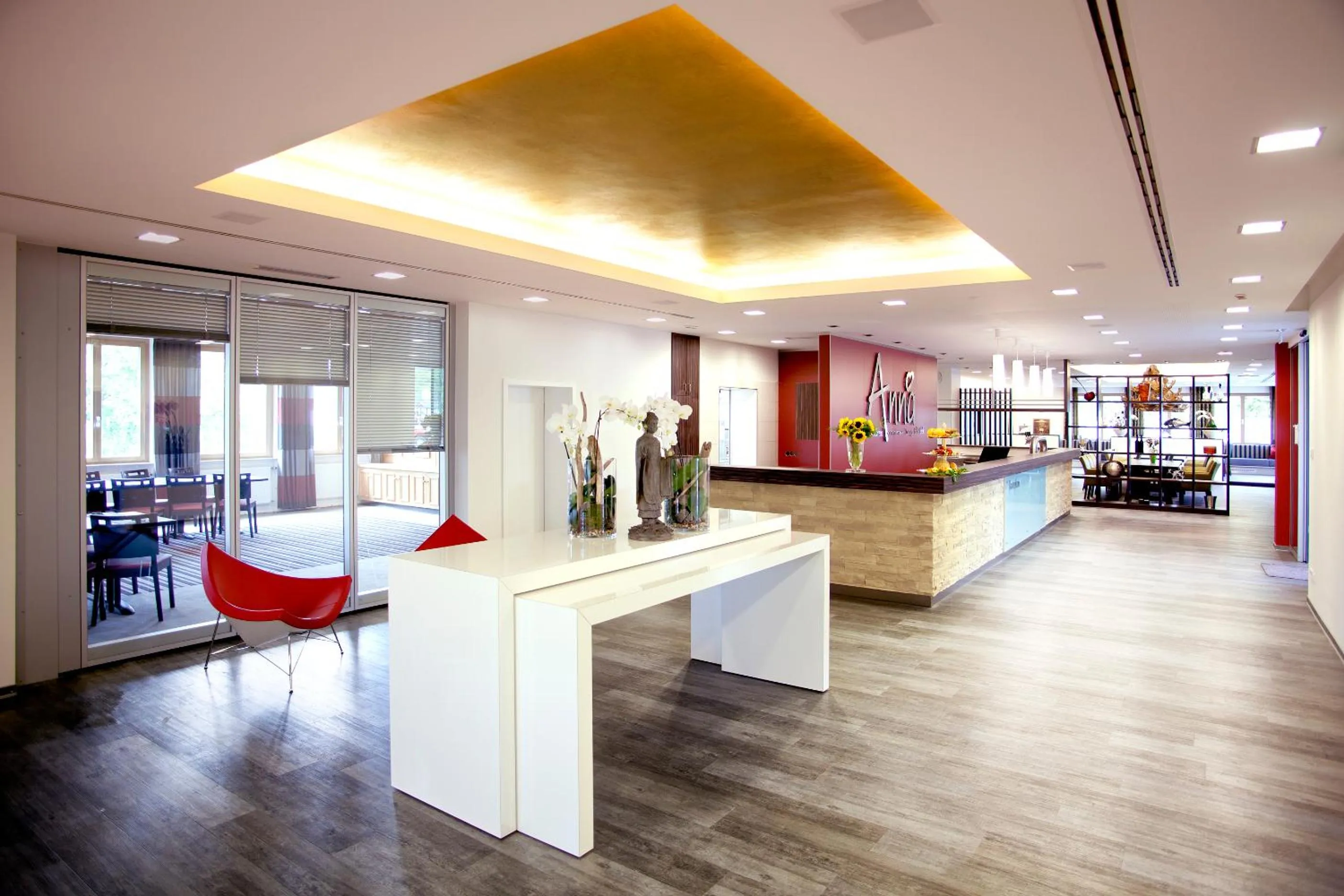 Lobby or reception in Hotel Restaurant Anna