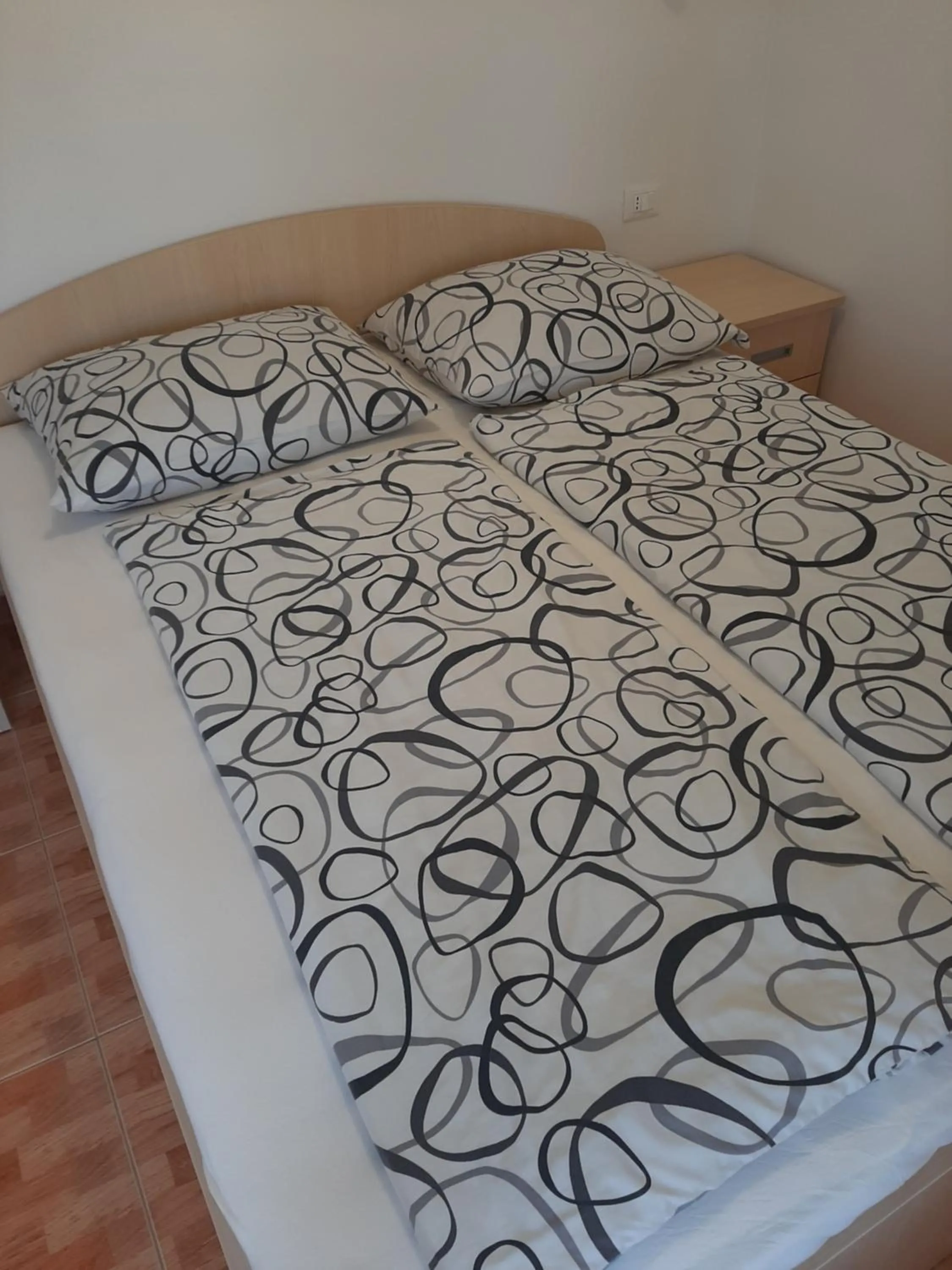 Bed in Apartments Martina