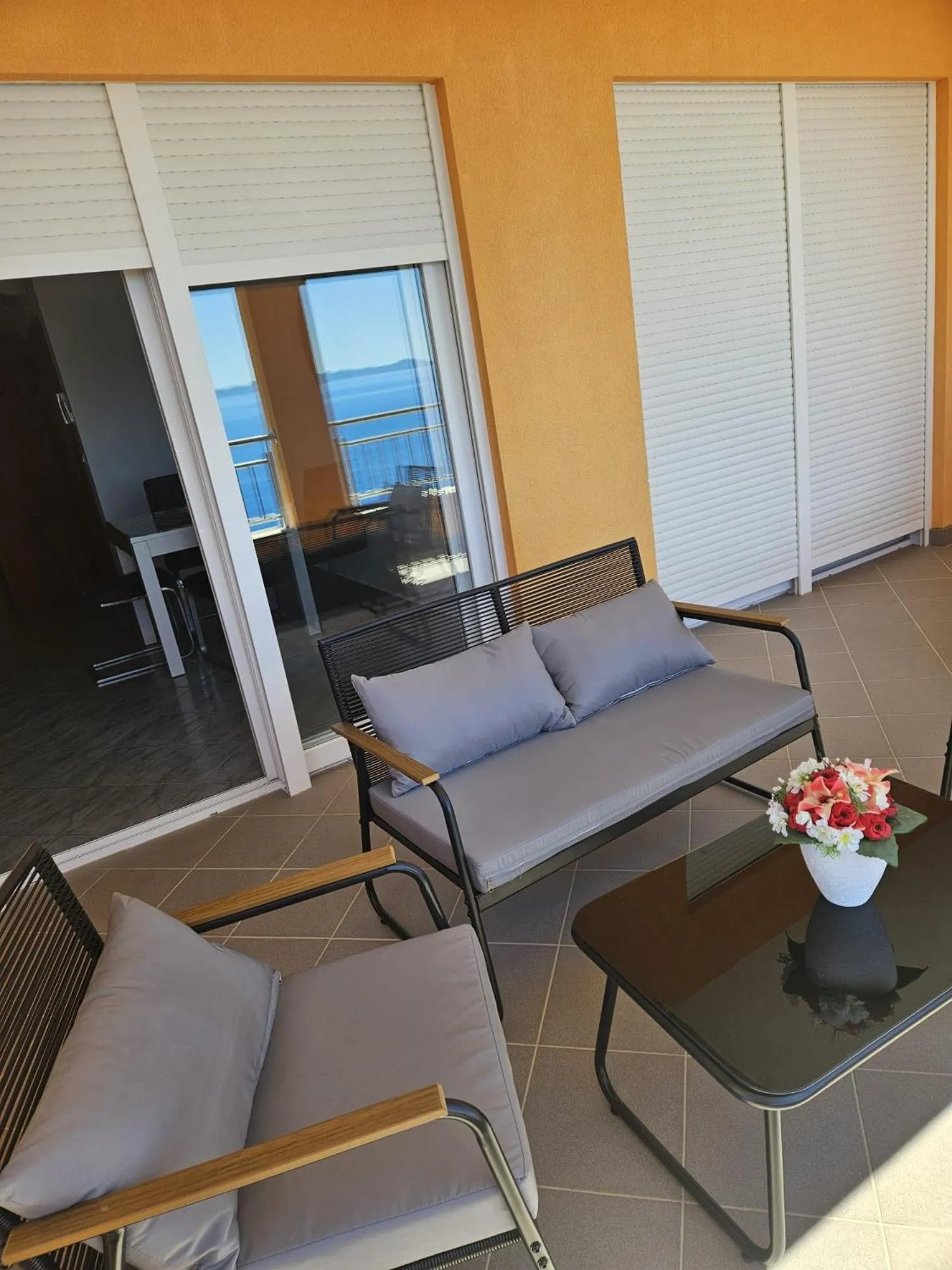 Balcony/Terrace in Apartments Martina