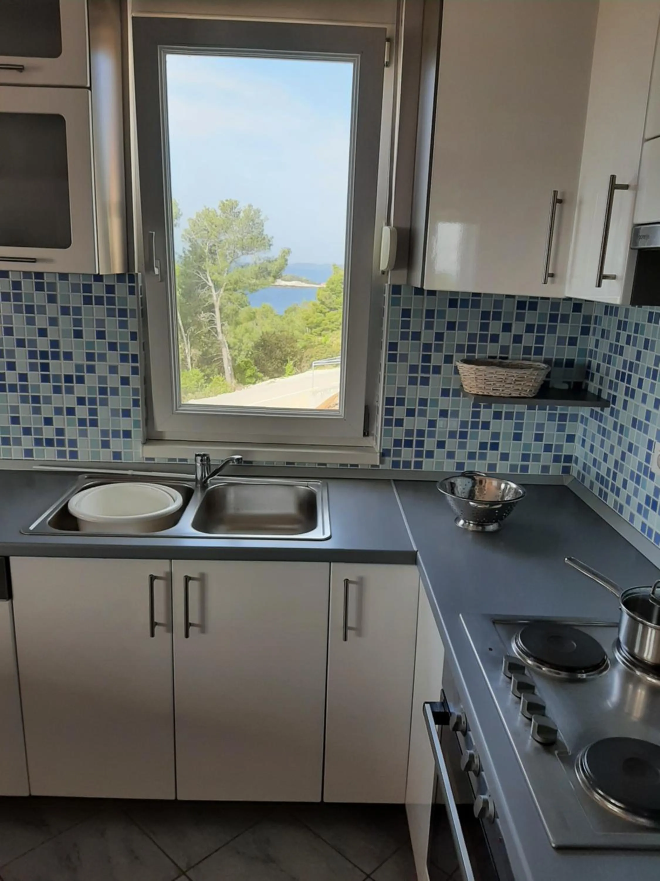 Kitchen or kitchenette in Apartments Martina