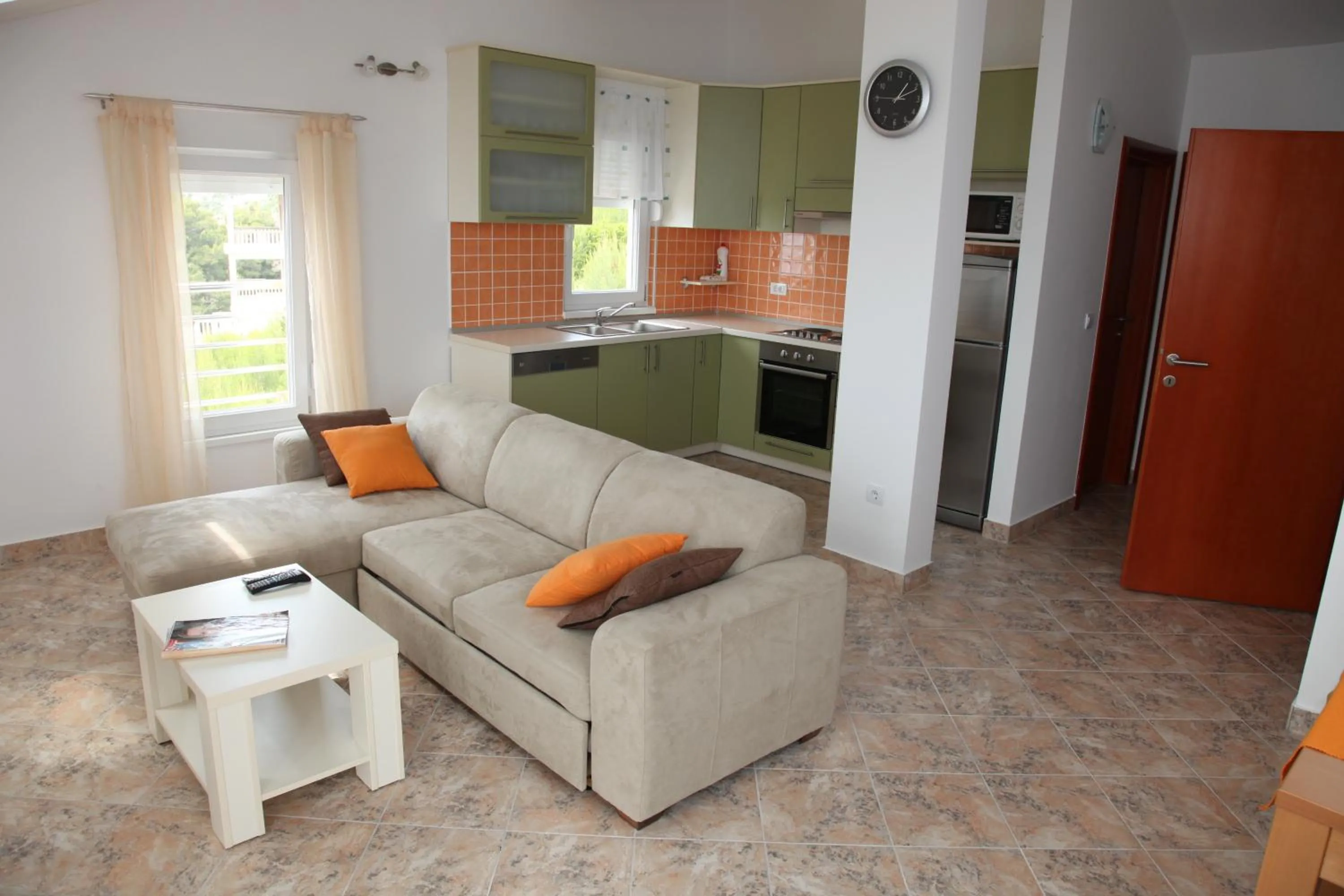 Kitchen or kitchenette in Apartments Martina