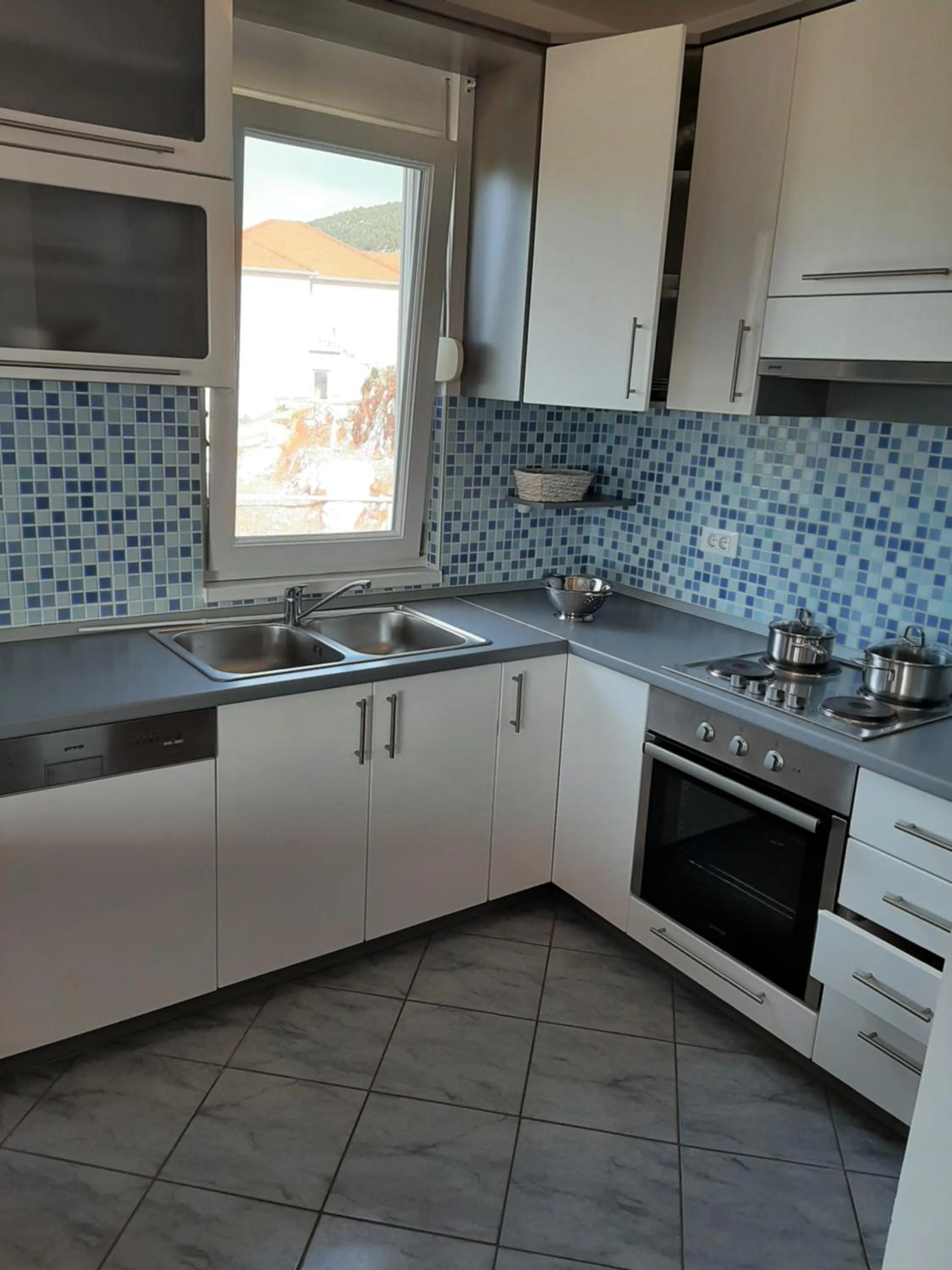 Kitchen or kitchenette in Apartments Martina